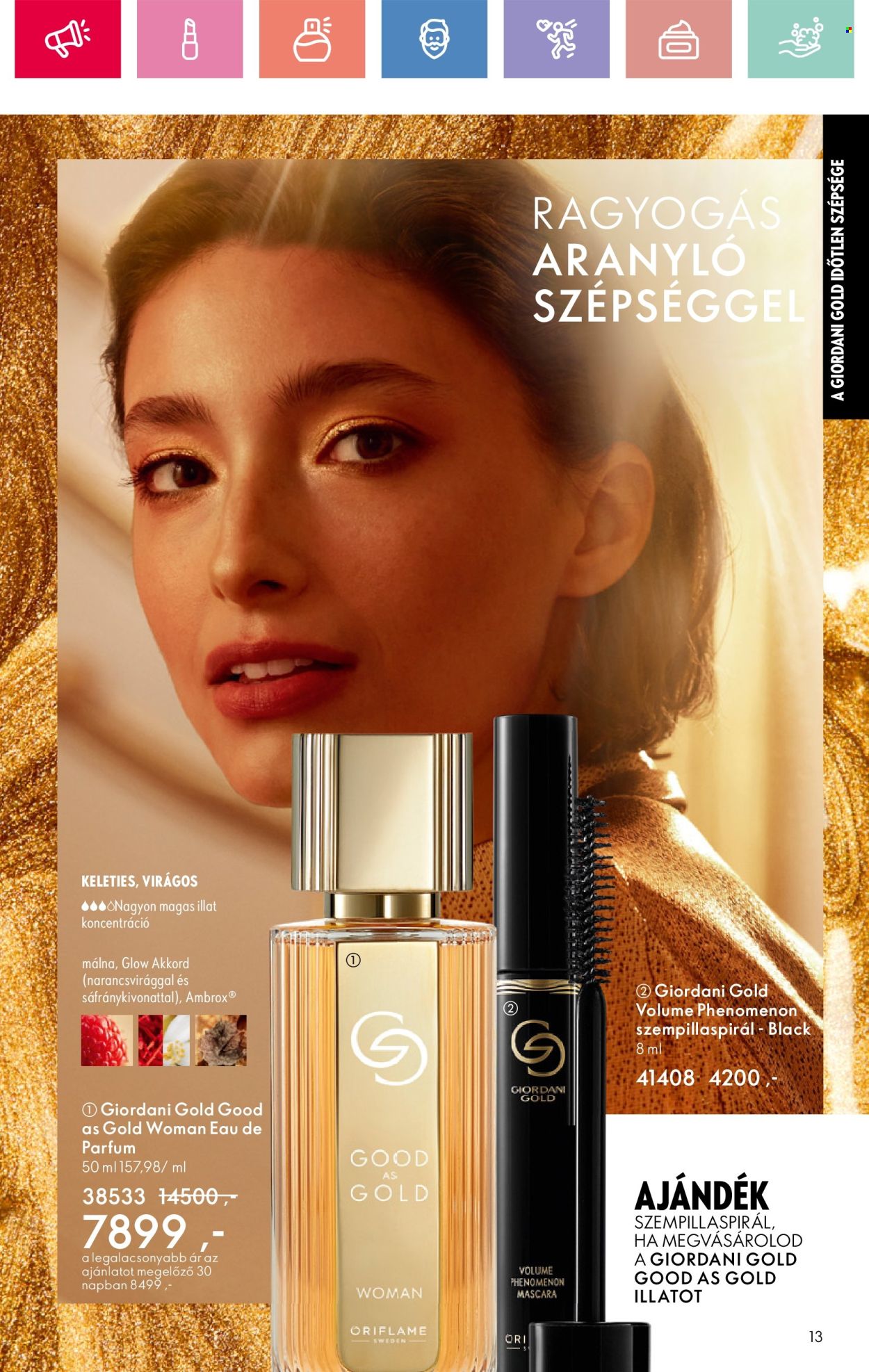 Oriflame akciós újságok - 2025.04.13 - 2025.05.03. Oldal 13