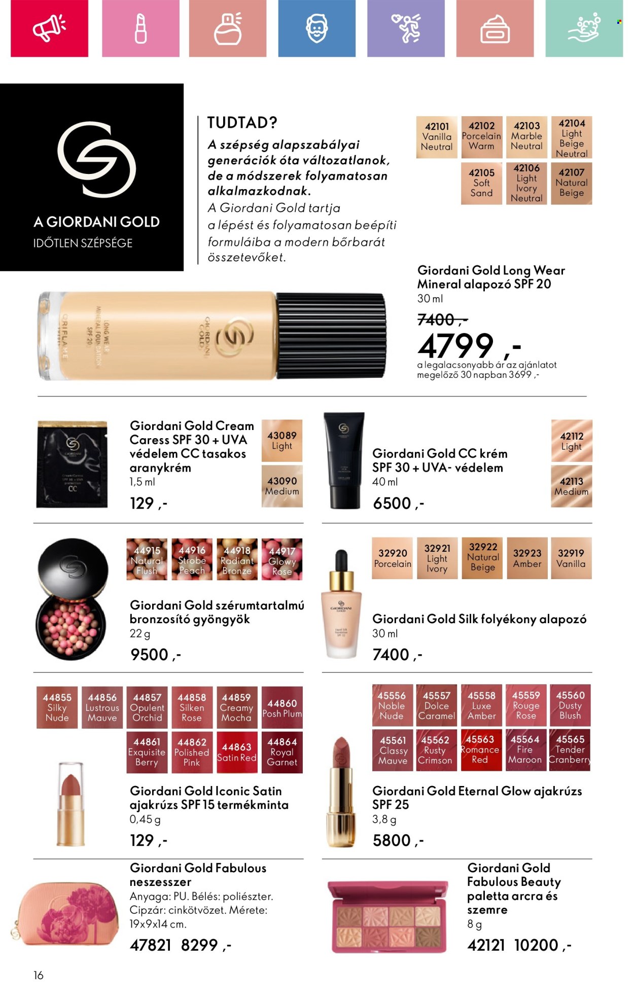 Oriflame akciós újságok - 2025.04.13 - 2025.05.03. Oldal 16