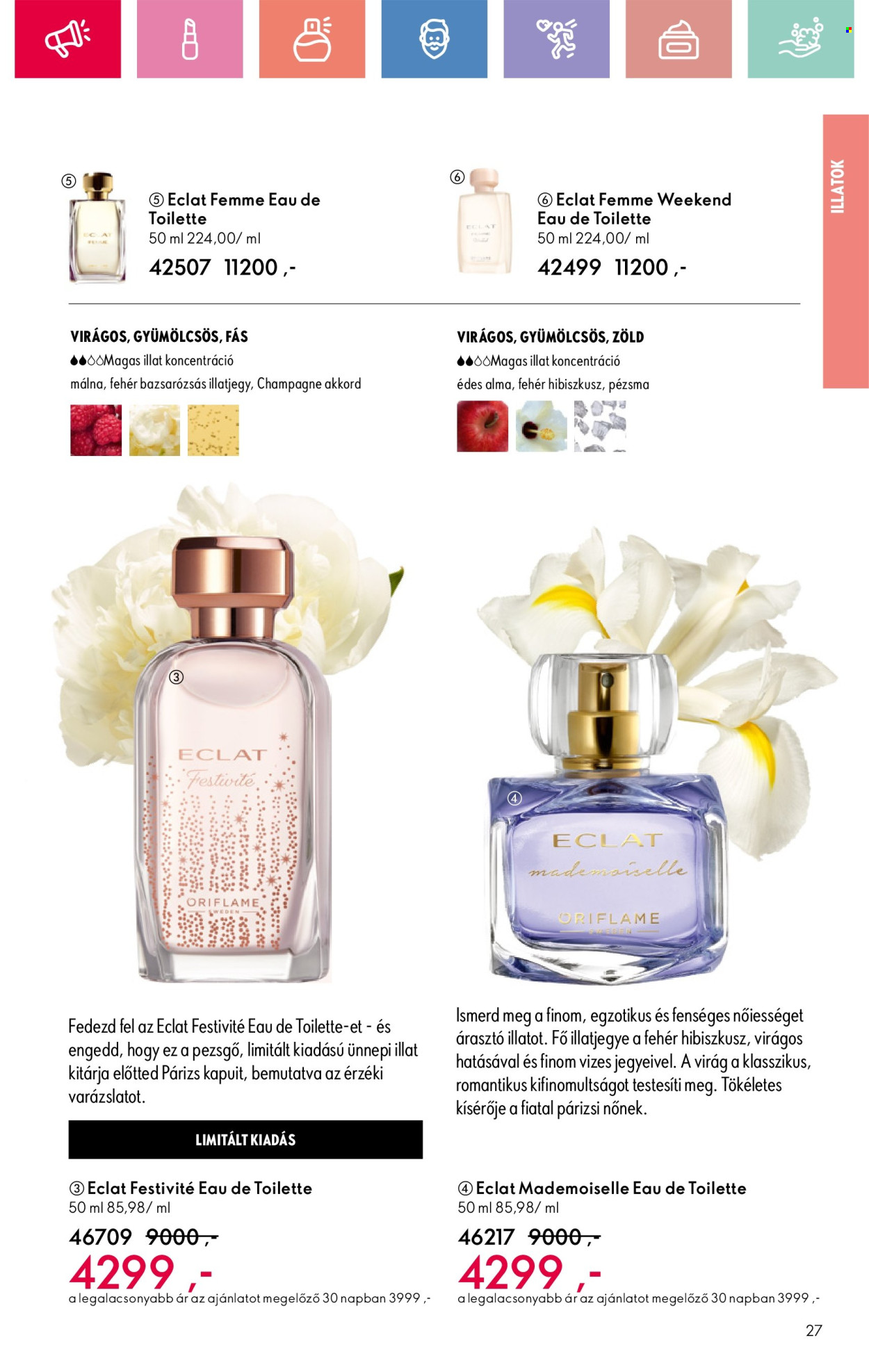 Oriflame akciós újságok - 2025.04.13 - 2025.05.03. Oldal 27
