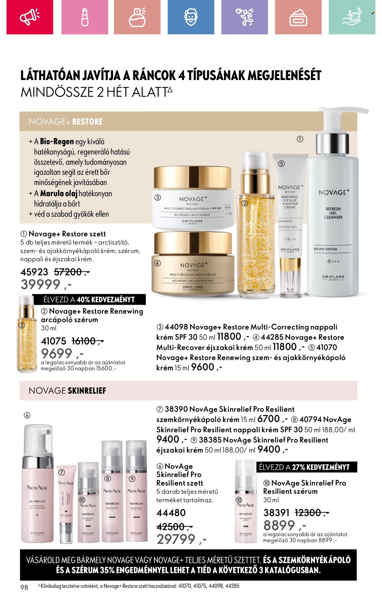 Oriflame akciós újságok - 2025.04.13 - 2025.05.03. Oldal 98