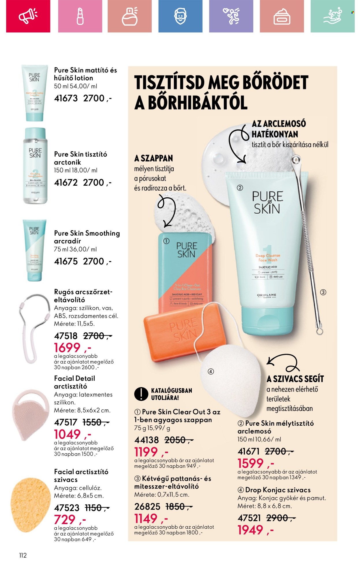 Oriflame akciós újságok - 2025.04.13 - 2025.05.03. Oldal 112