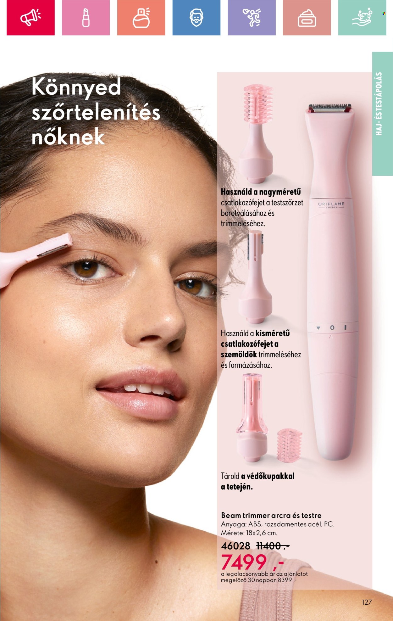 Oriflame akciós újságok - 2025.04.13 - 2025.05.03. Oldal 127