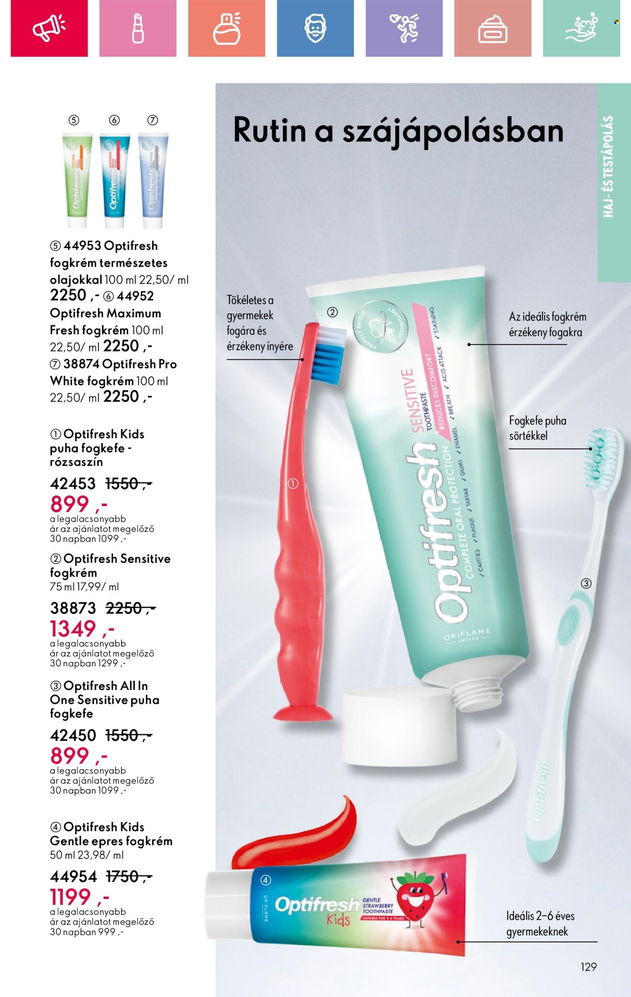 Oriflame akciós újságok - 2025.04.13 - 2025.05.03. Oldal 129