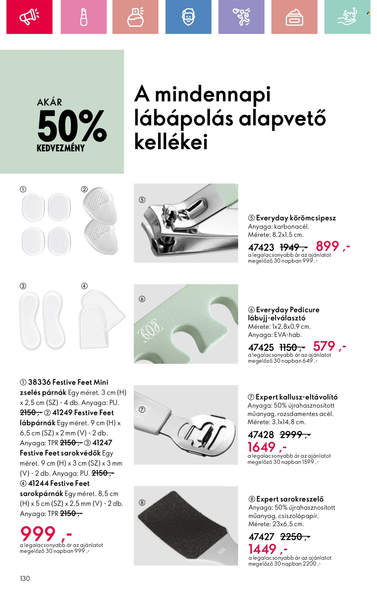 Oriflame akciós újságok - 2025.04.13 - 2025.05.03. Oldal 130