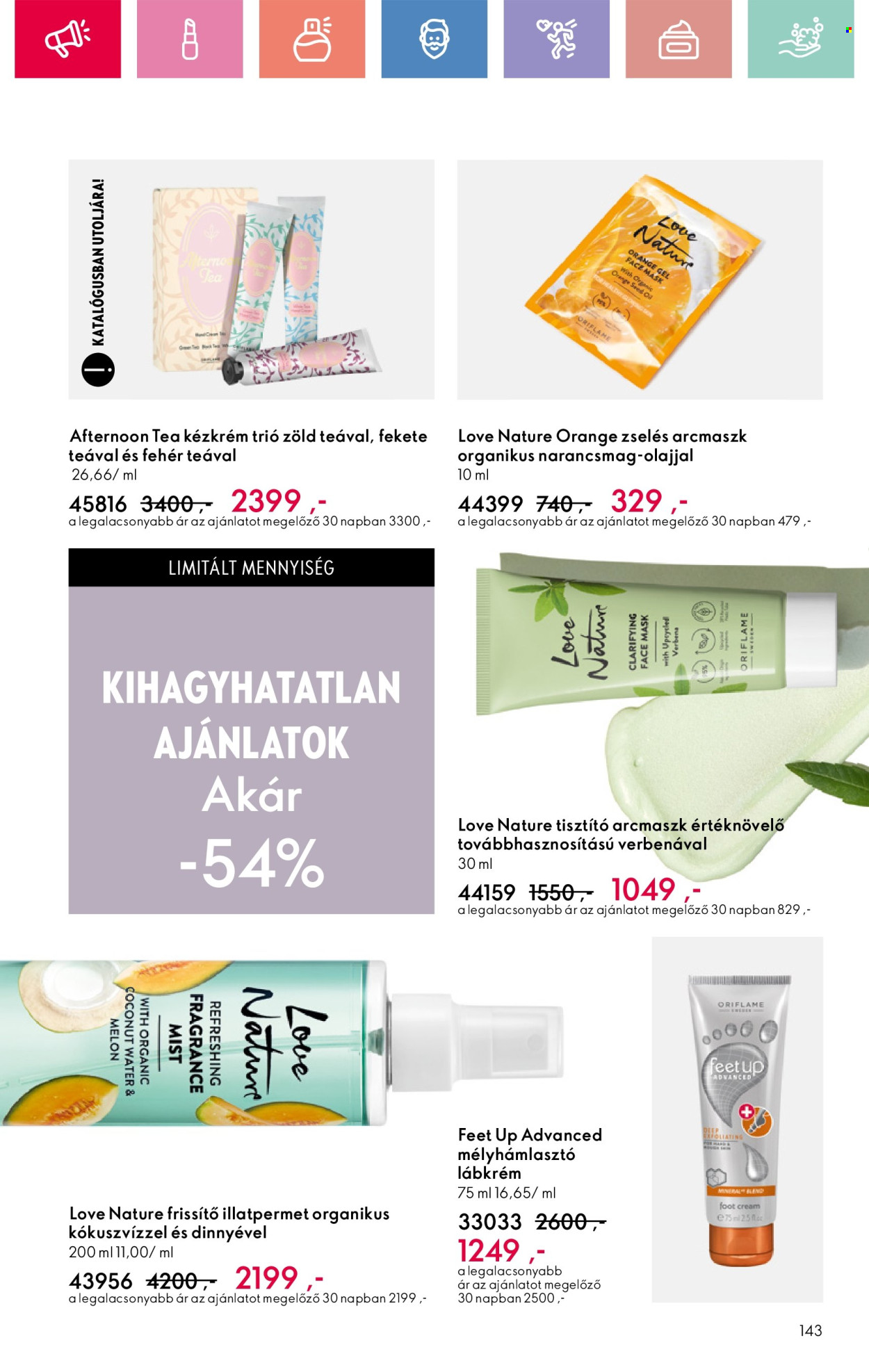 Oriflame akciós újságok - 2025.04.13 - 2025.05.03. Oldal 143