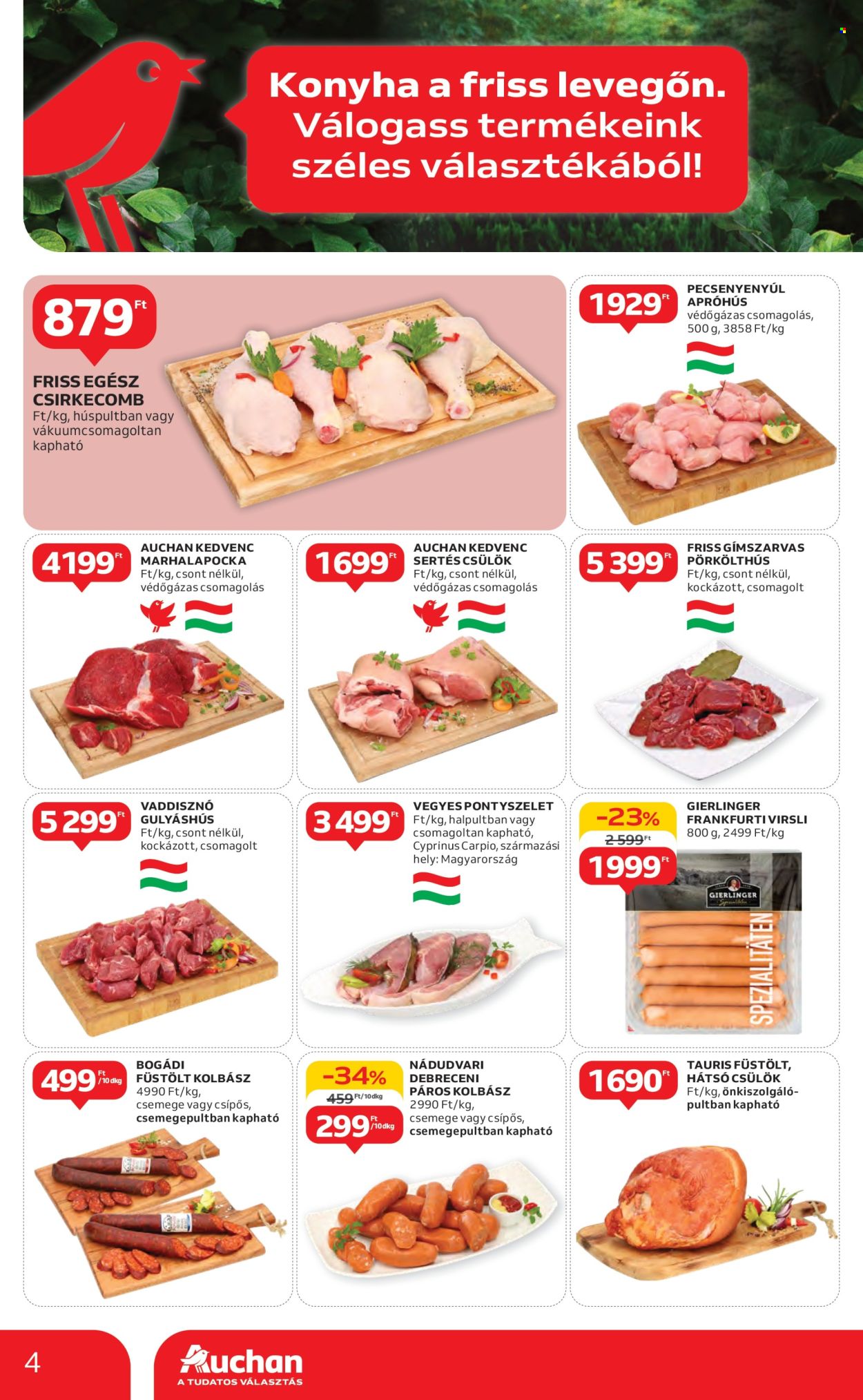 Auchan akciós újságok - 2025.04.17 - 2025.04.23. Oldal 4
