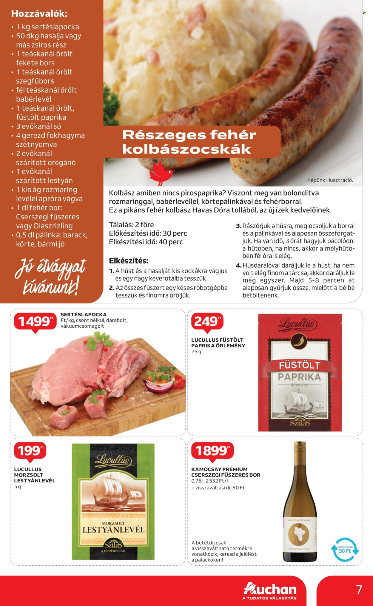 Auchan akciós újságok - 2025.04.17 - 2025.04.23. Oldal 7
