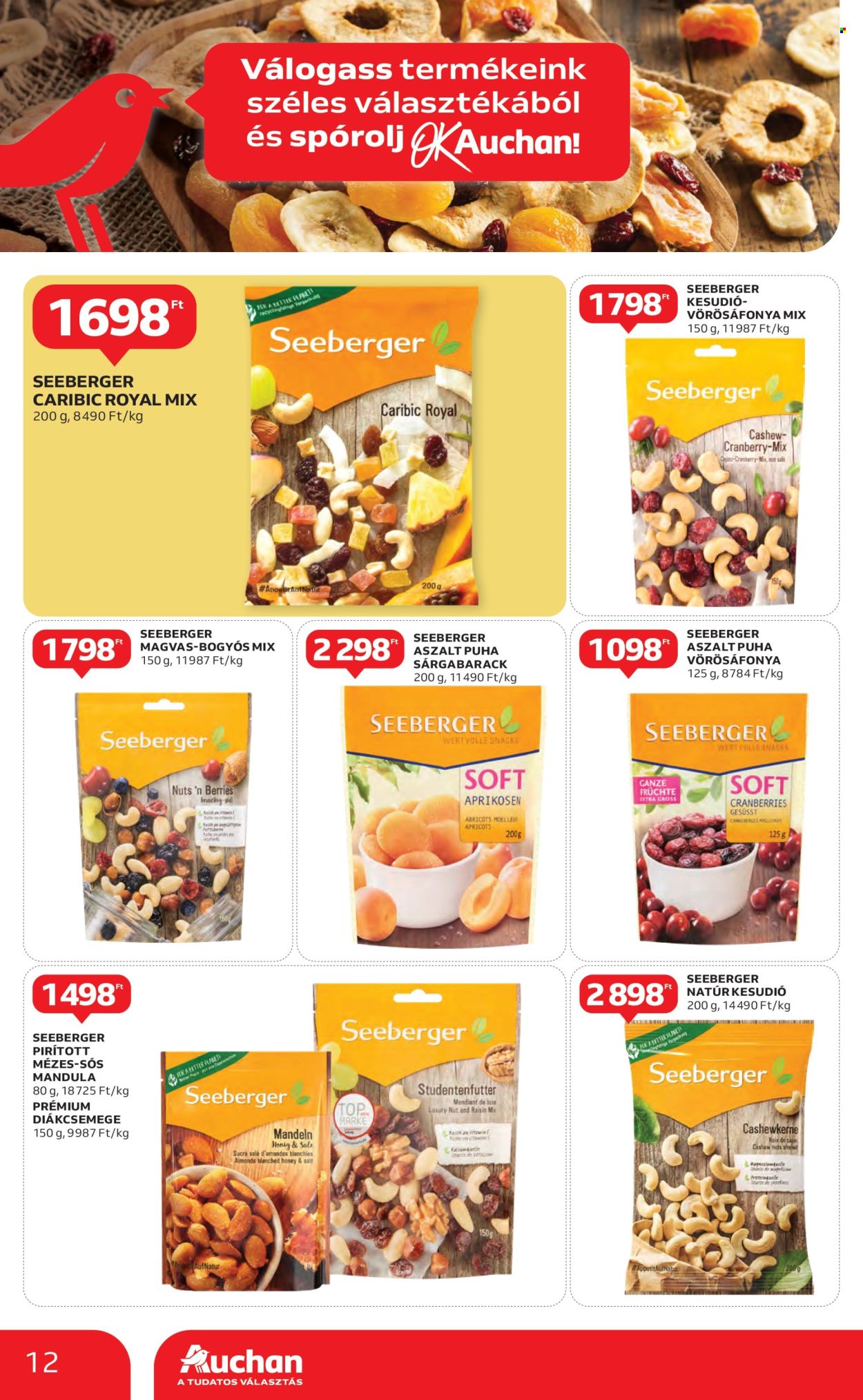 Auchan akciós újságok - 2025.04.17 - 2025.04.23. Oldal 12
