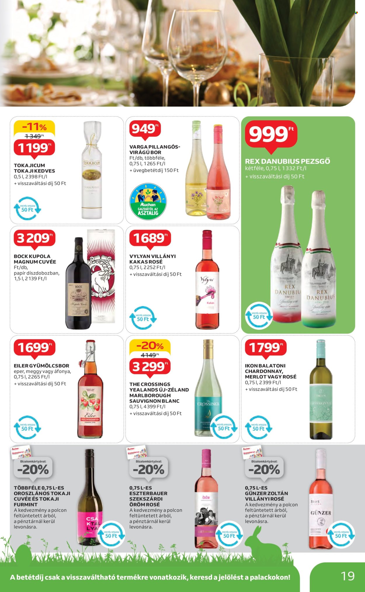 Auchan akciós újságok - 2025.04.17 - 2025.04.23. Oldal 19