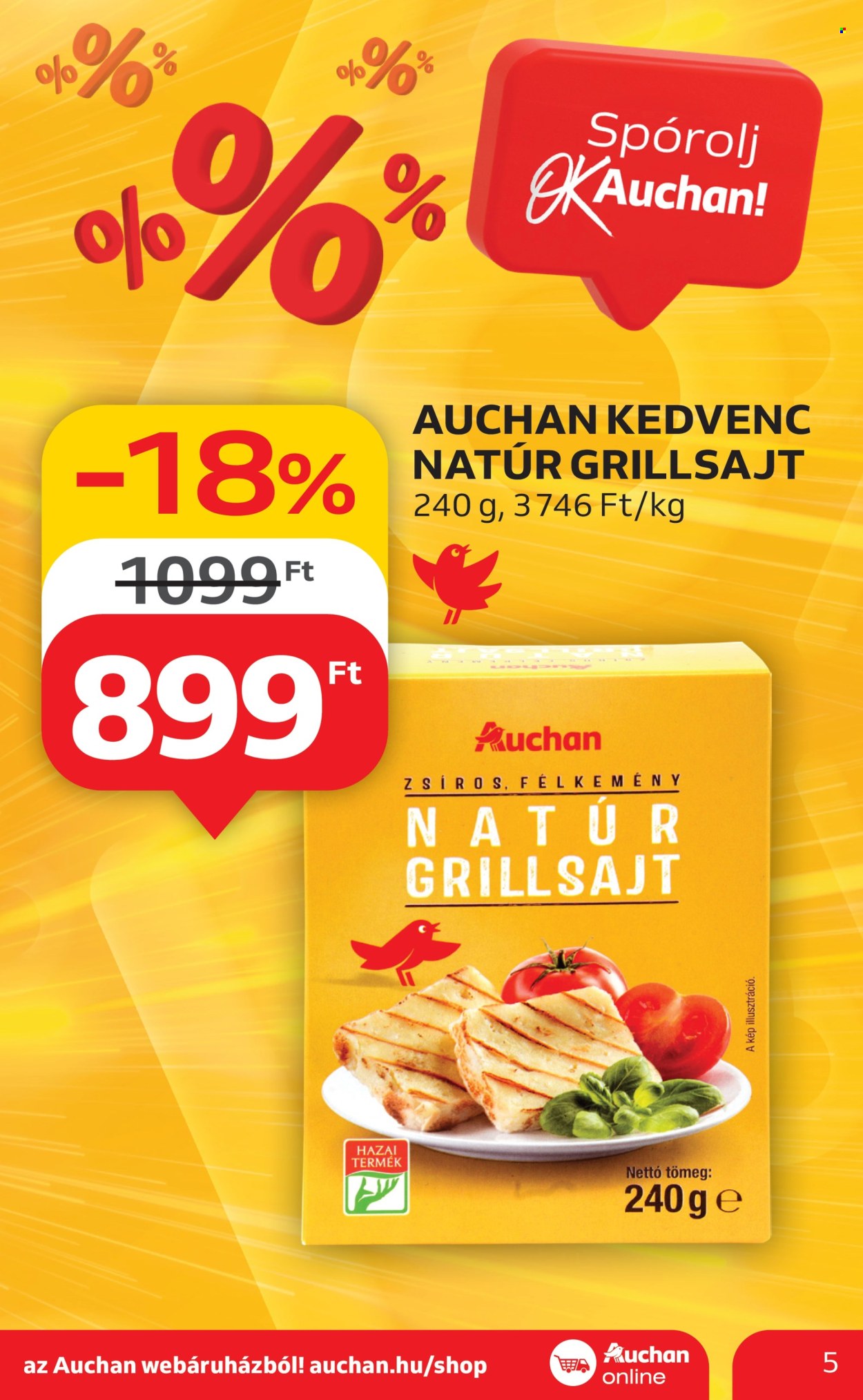 Auchan akciós újságok - 2025.04.17 - 2025.04.30. Oldal 5