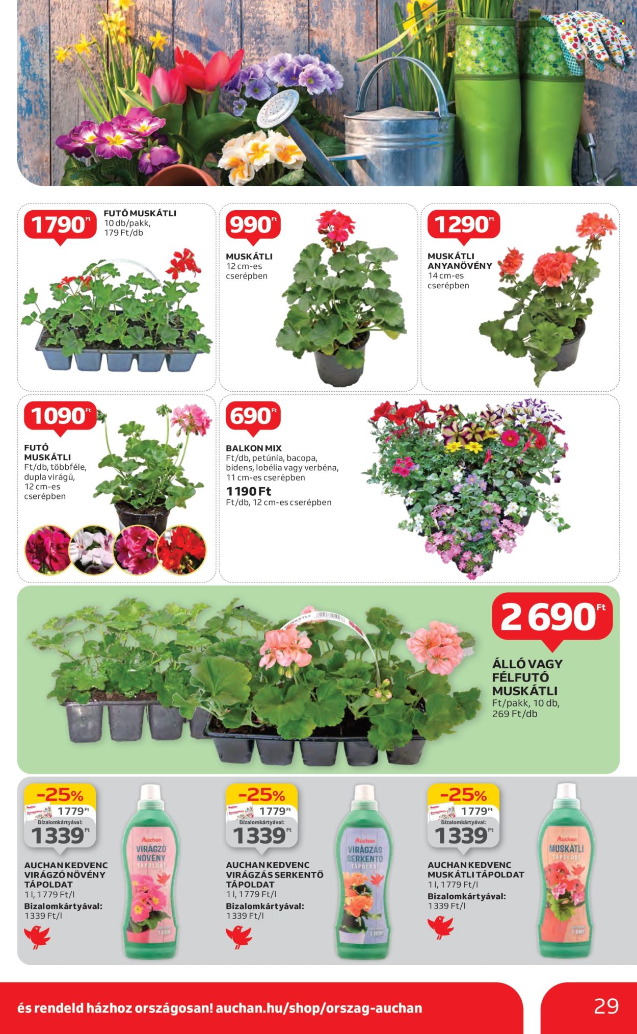 Auchan akciós újságok - 2025.04.17 - 2025.04.23. Oldal 29