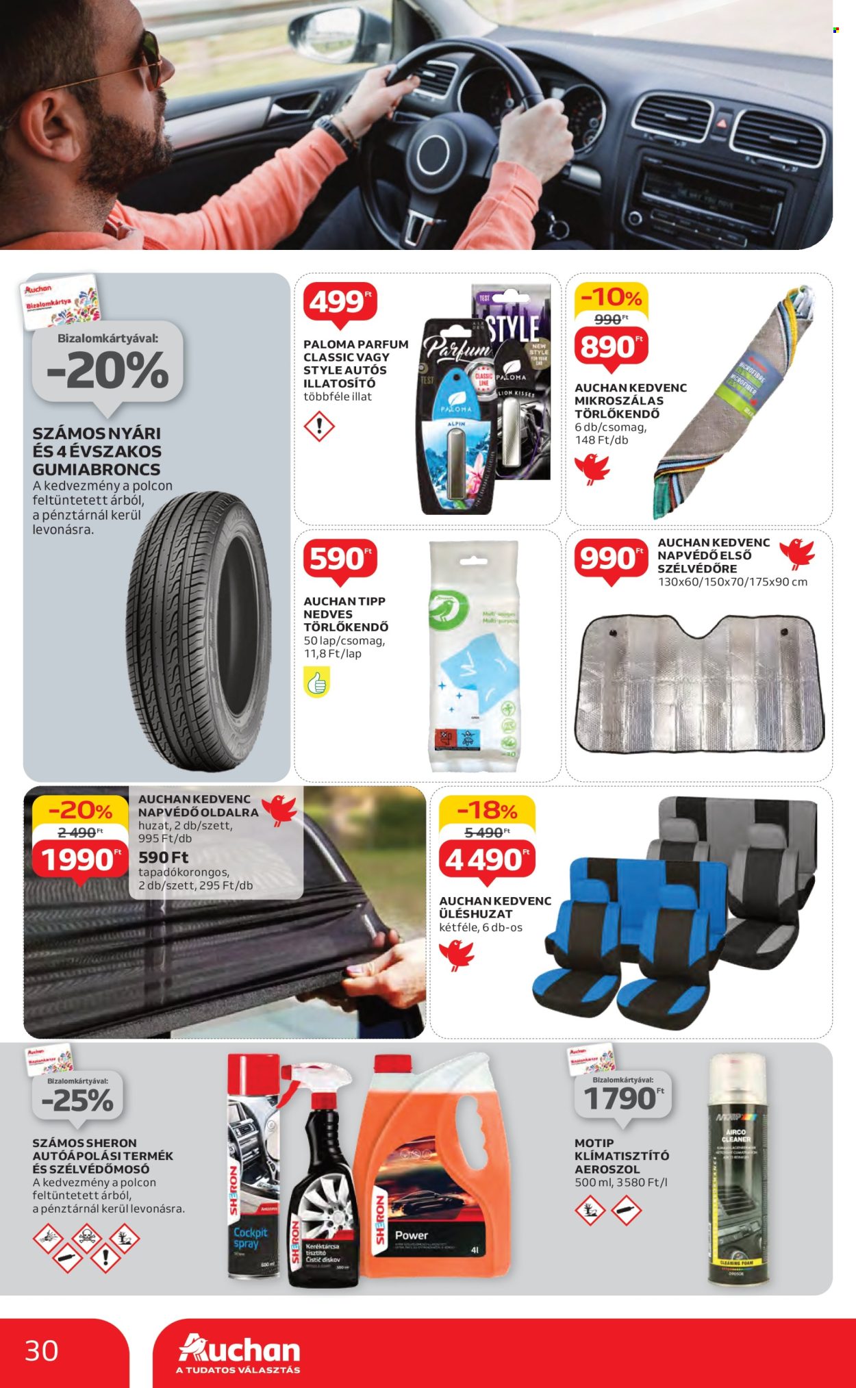 Auchan akciós újságok - 2025.04.17 - 2025.04.23. Oldal 30