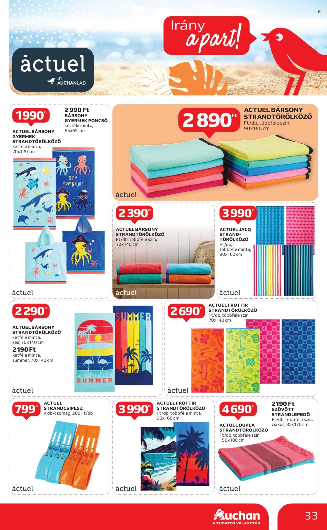 Auchan akciós újságok - 2025.04.17 - 2025.04.23. Oldal 33