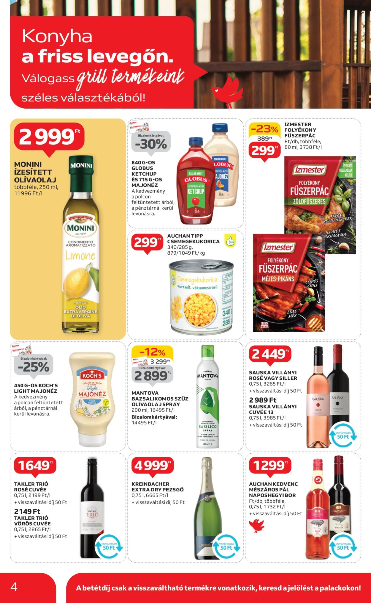 Auchan akciós újságok - 2025.04.17 - 2025.04.23. Oldal 4