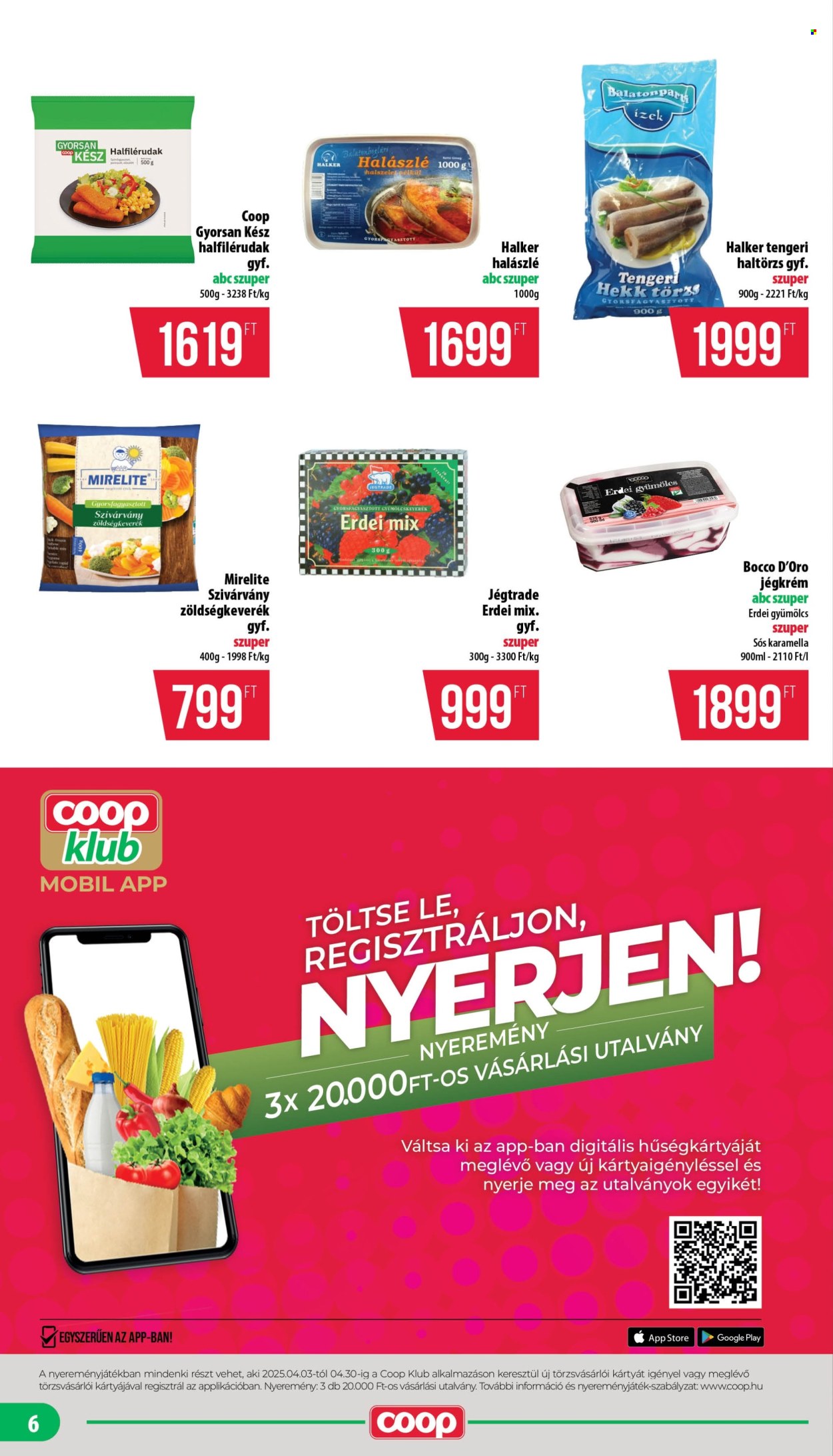 Coop akciós újságok - 2025.04.17 - 2025.04.23. Oldal 6
