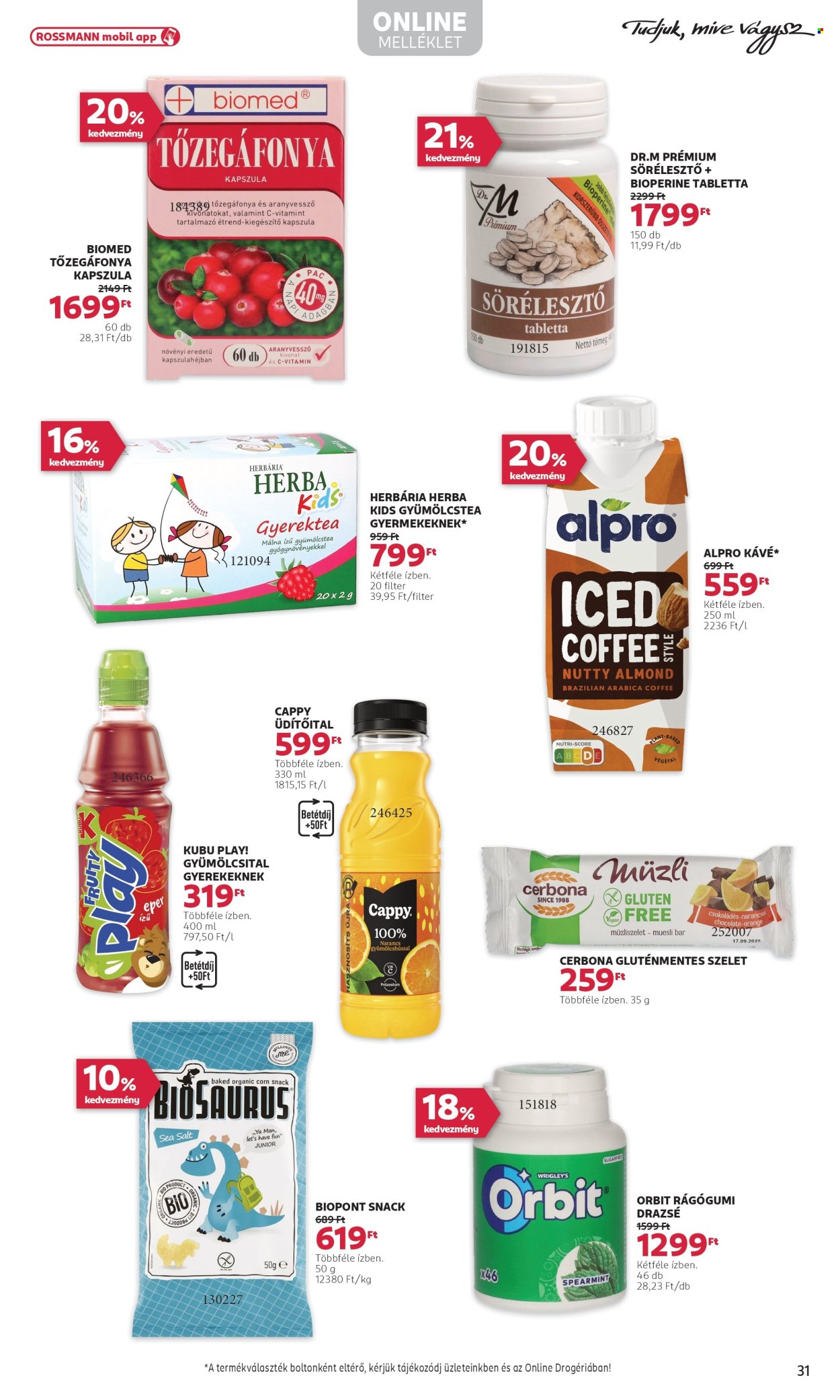 Rossmann akciós újságok - 2025.04.21 - 2025.05.02. Oldal 33
