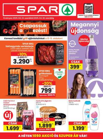 Újság SPAR - 2025.04.23 - 2025.04.30.