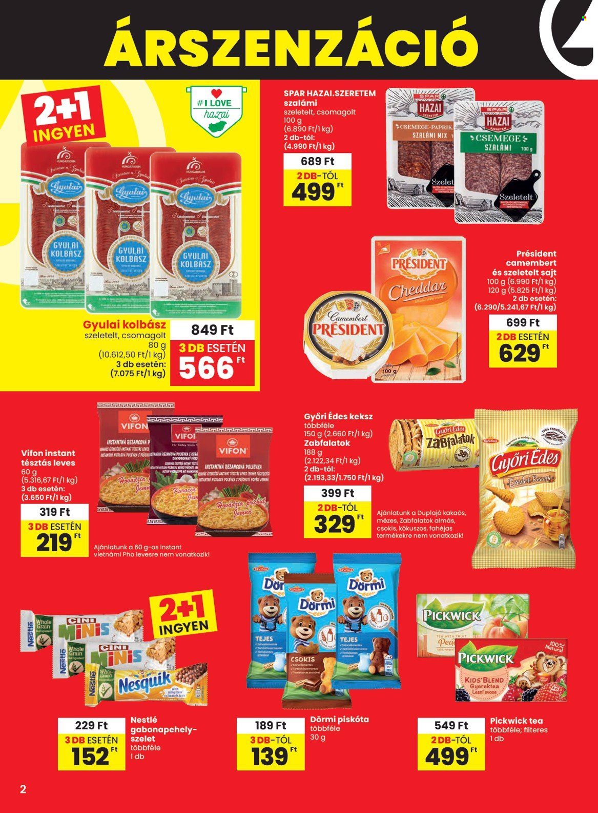 SPAR akciós újságok - 2025.04.23 - 2025.04.30. Oldal 2