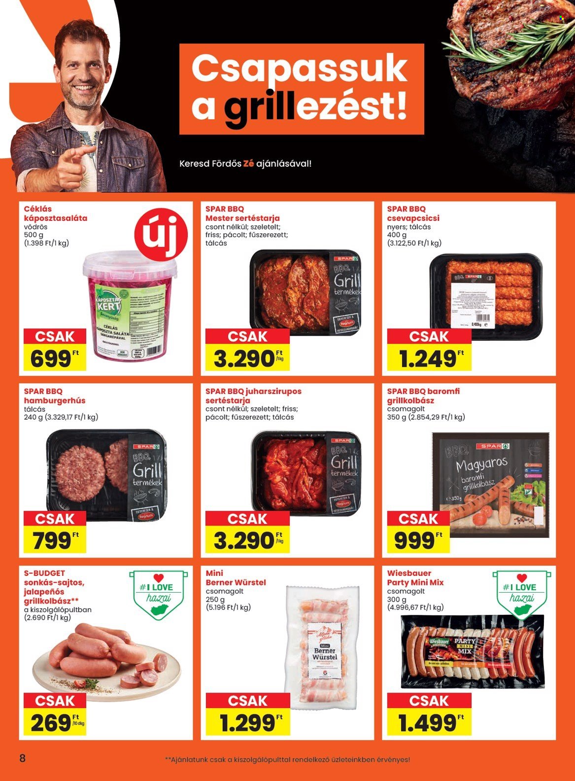 SPAR akciós újságok - 2025.04.23 - 2025.04.30. Oldal 8