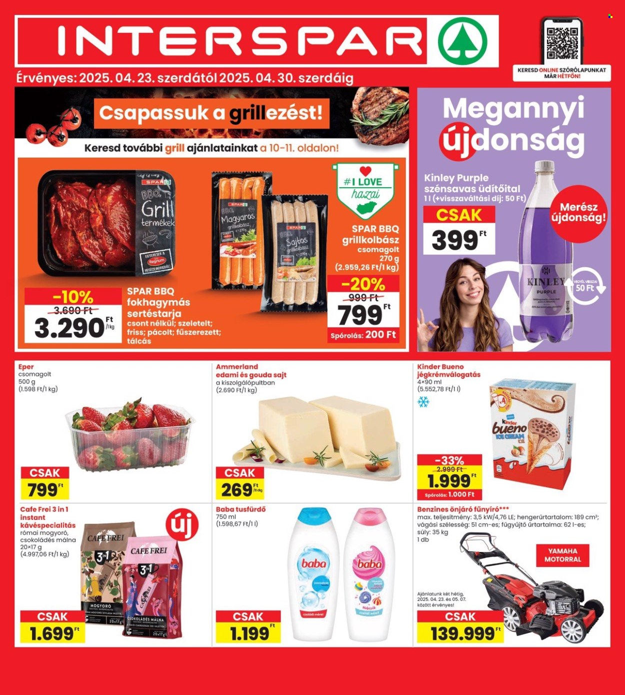 INTERSPAR akciós újságok - 2025.04.23 - 2025.04.30. Oldal 1