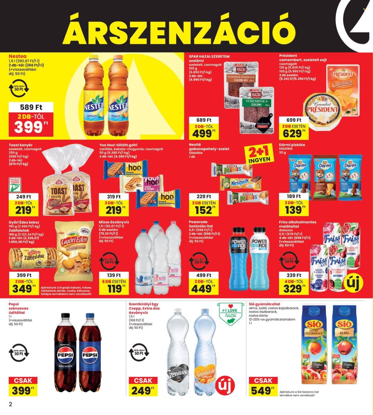 INTERSPAR akciós újságok - 2025.04.23 - 2025.04.30. Oldal 2