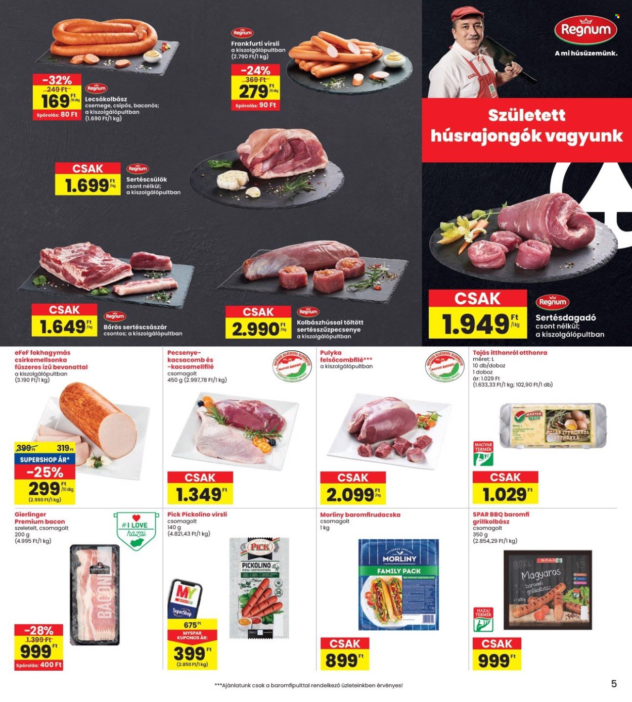 INTERSPAR akciós újságok - 2025.04.23 - 2025.04.30. Oldal 5