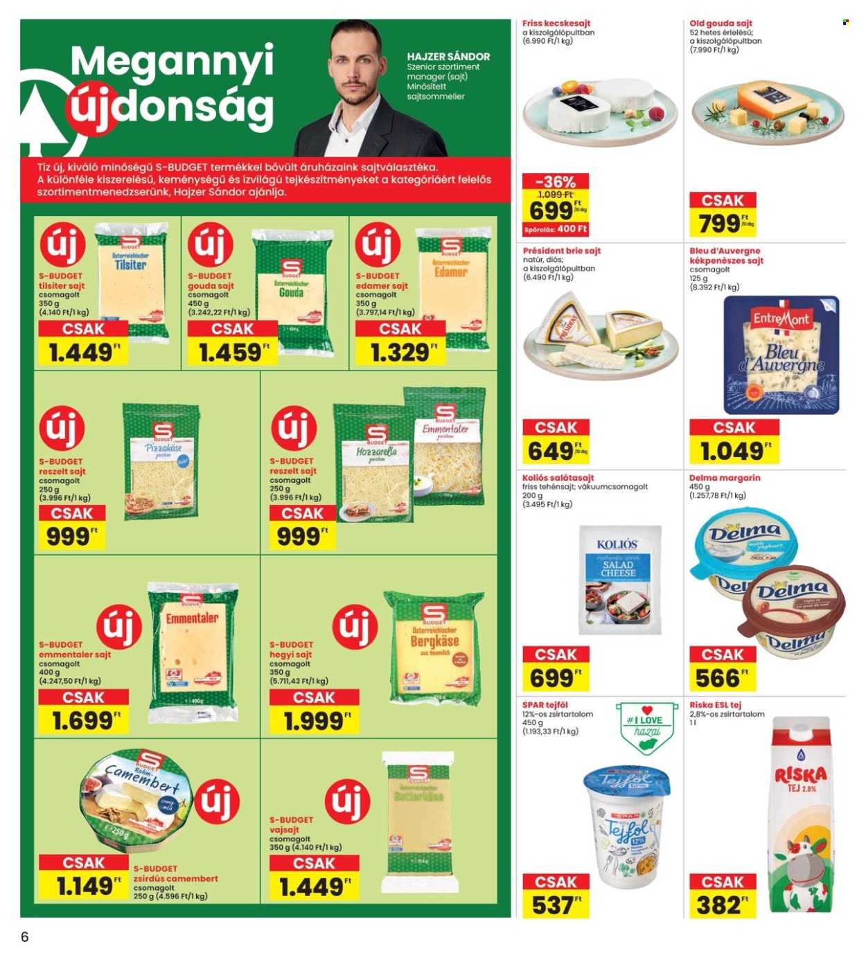 INTERSPAR akciós újságok - 2025.04.23 - 2025.04.30. Oldal 6