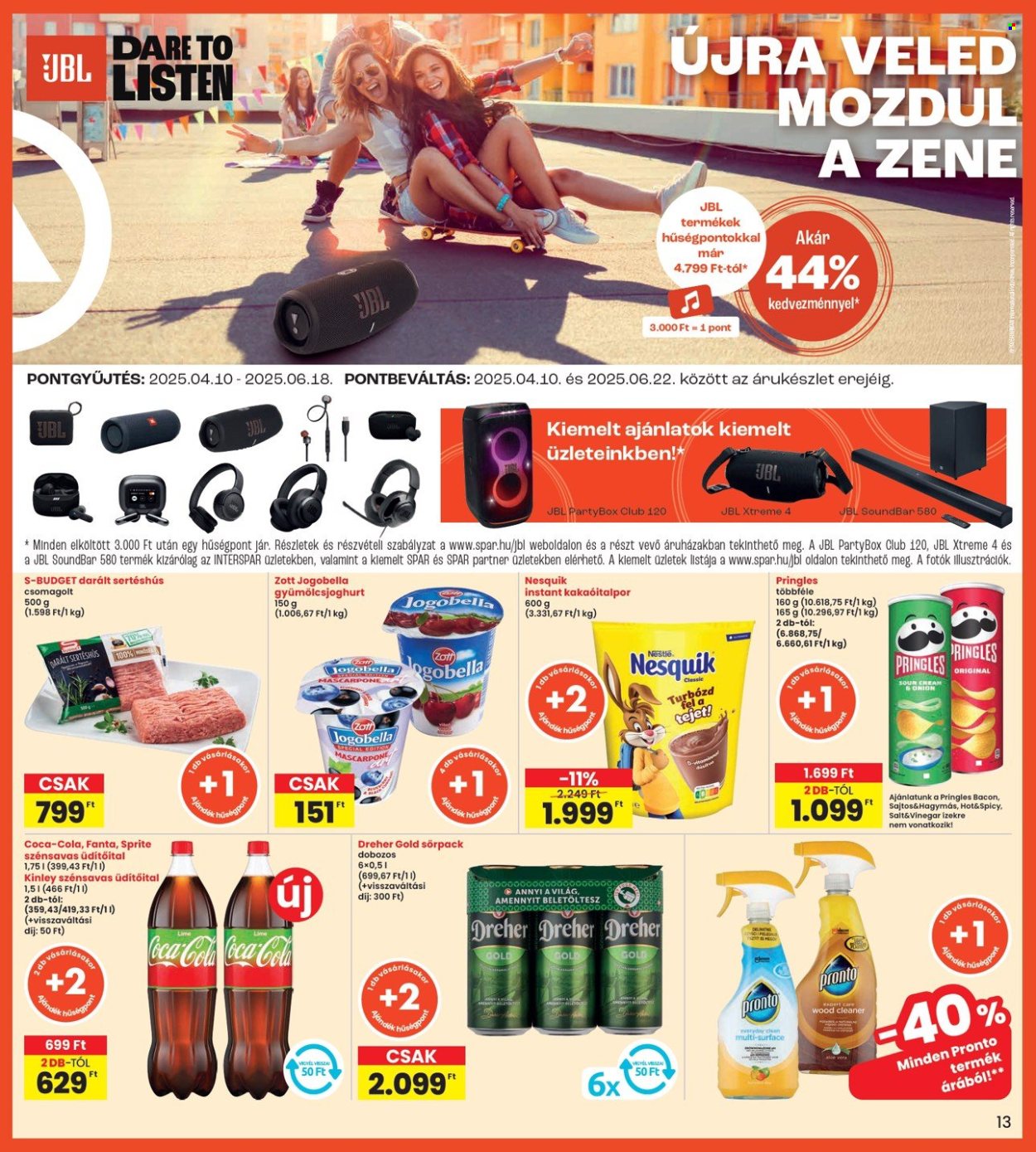 INTERSPAR akciós újságok - 2025.04.23 - 2025.04.30. Oldal 13