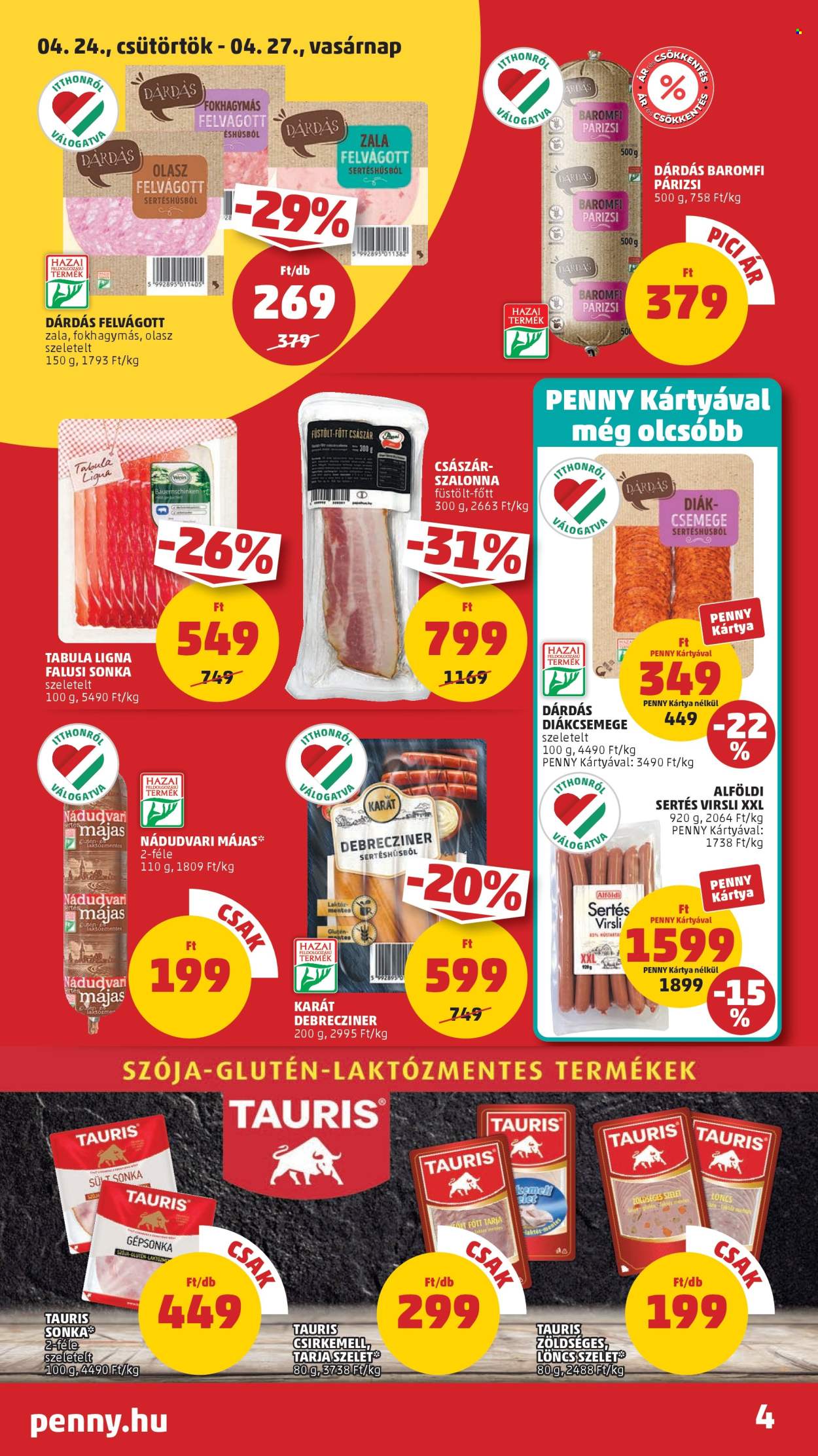 Penny Market akciós újságok - 2025.04.24 - 2025.04.29. Oldal 6