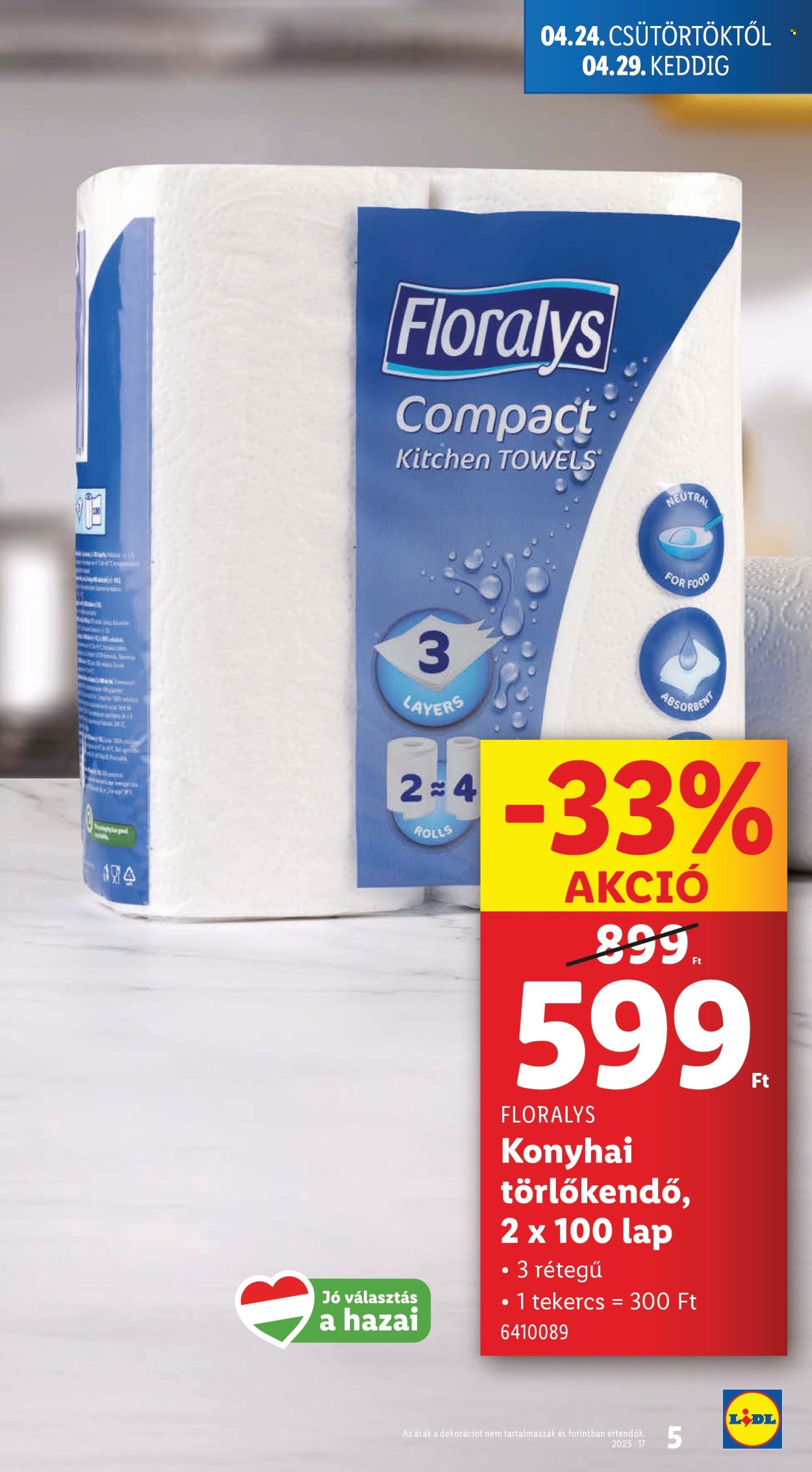 Lidl akciós újságok - 2025.04.24 - 2025.04.29. Oldal 5