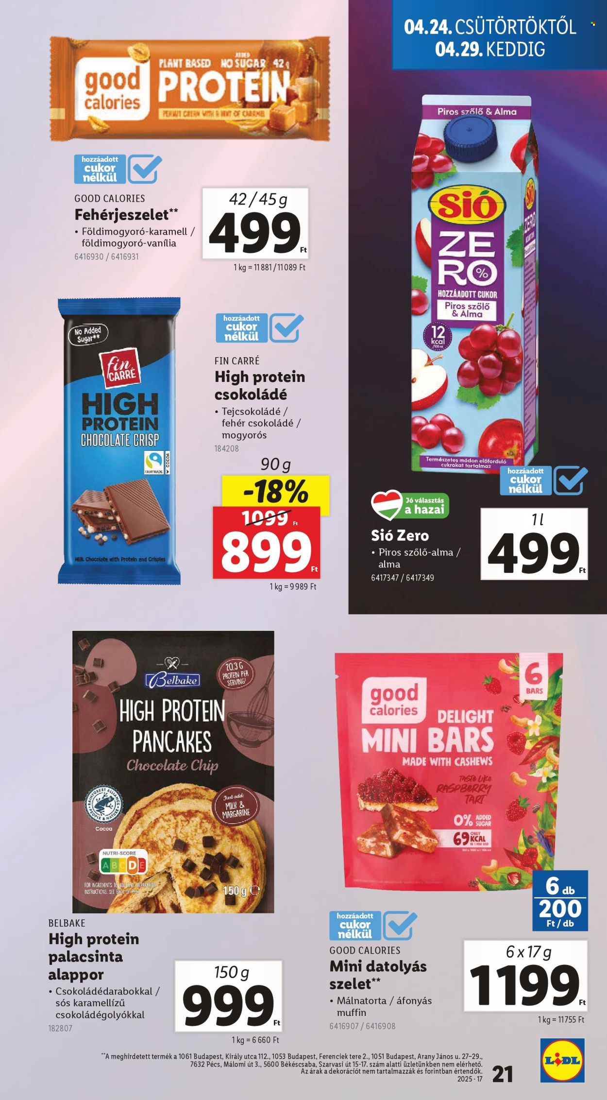Lidl akciós újságok - 2025.04.24 - 2025.04.29. Oldal 21