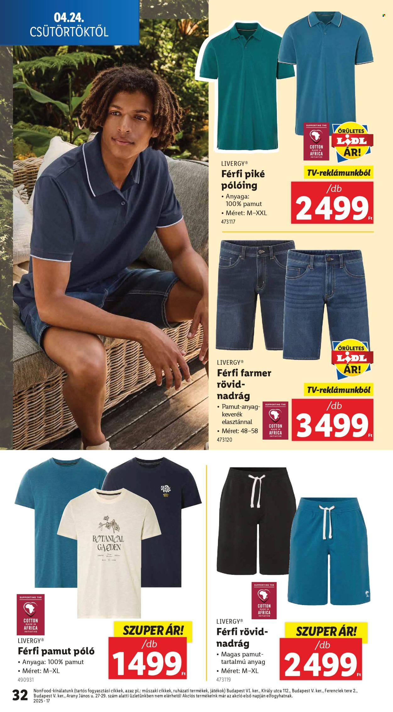 Lidl akciós újságok - 2025.04.24 - 2025.04.29. Oldal 32