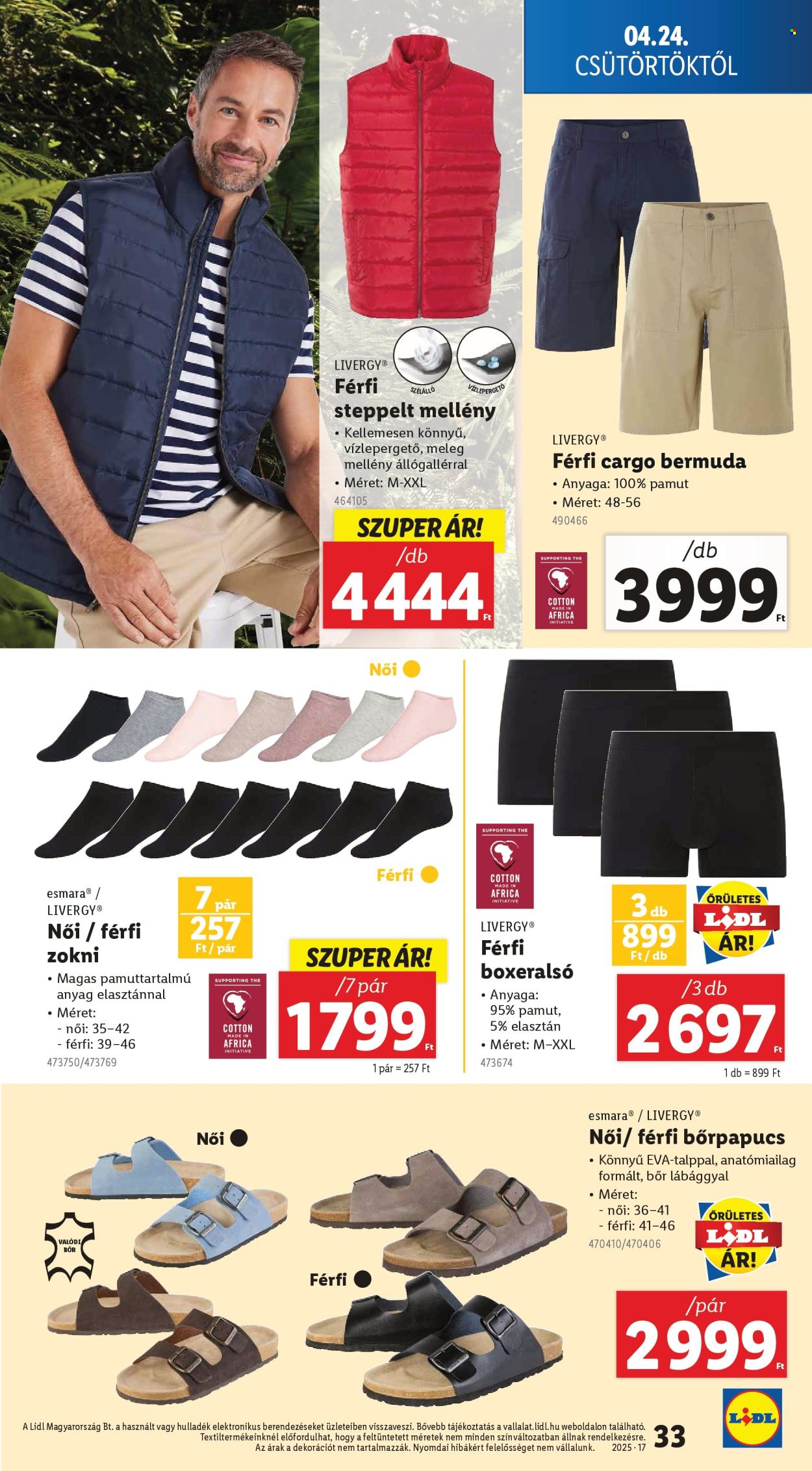 Lidl akciós újságok - 2025.04.24 - 2025.04.29. Oldal 33