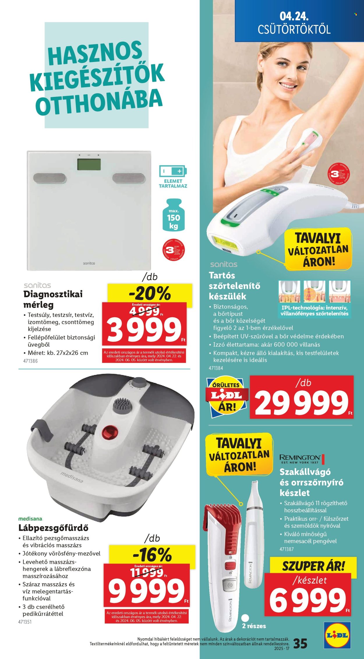 Lidl akciós újságok - 2025.04.24 - 2025.04.29. Oldal 35