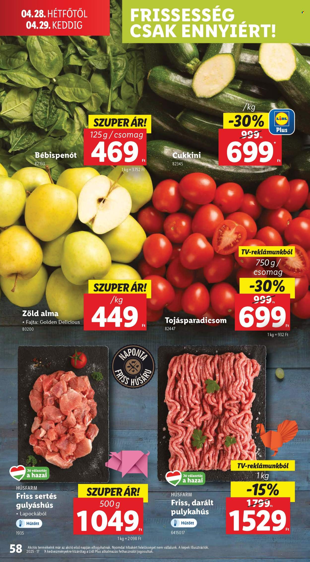 Lidl akciós újságok - 2025.04.24 - 2025.04.29. Oldal 58