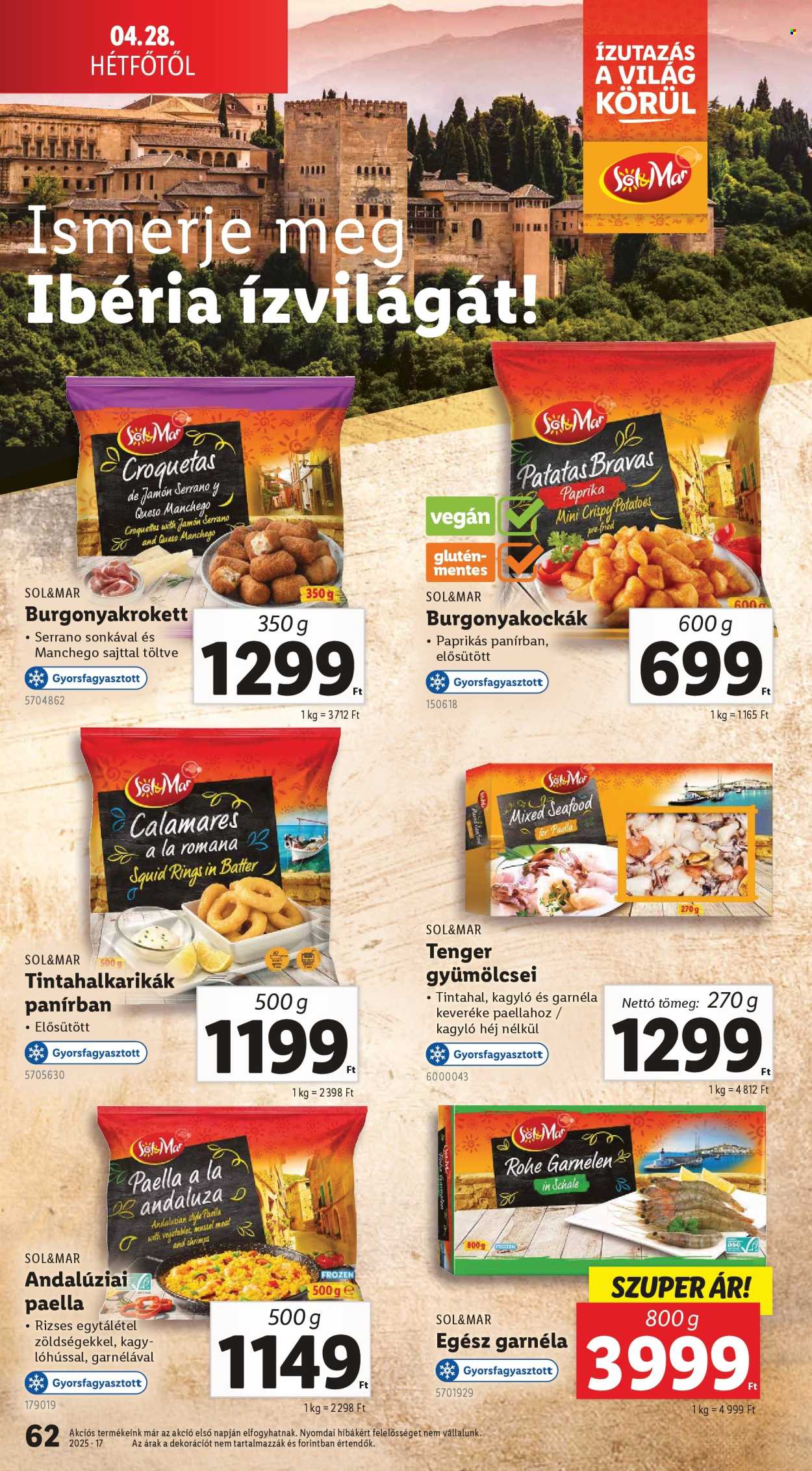 Lidl akciós újságok - 2025.04.24 - 2025.04.29. Oldal 62