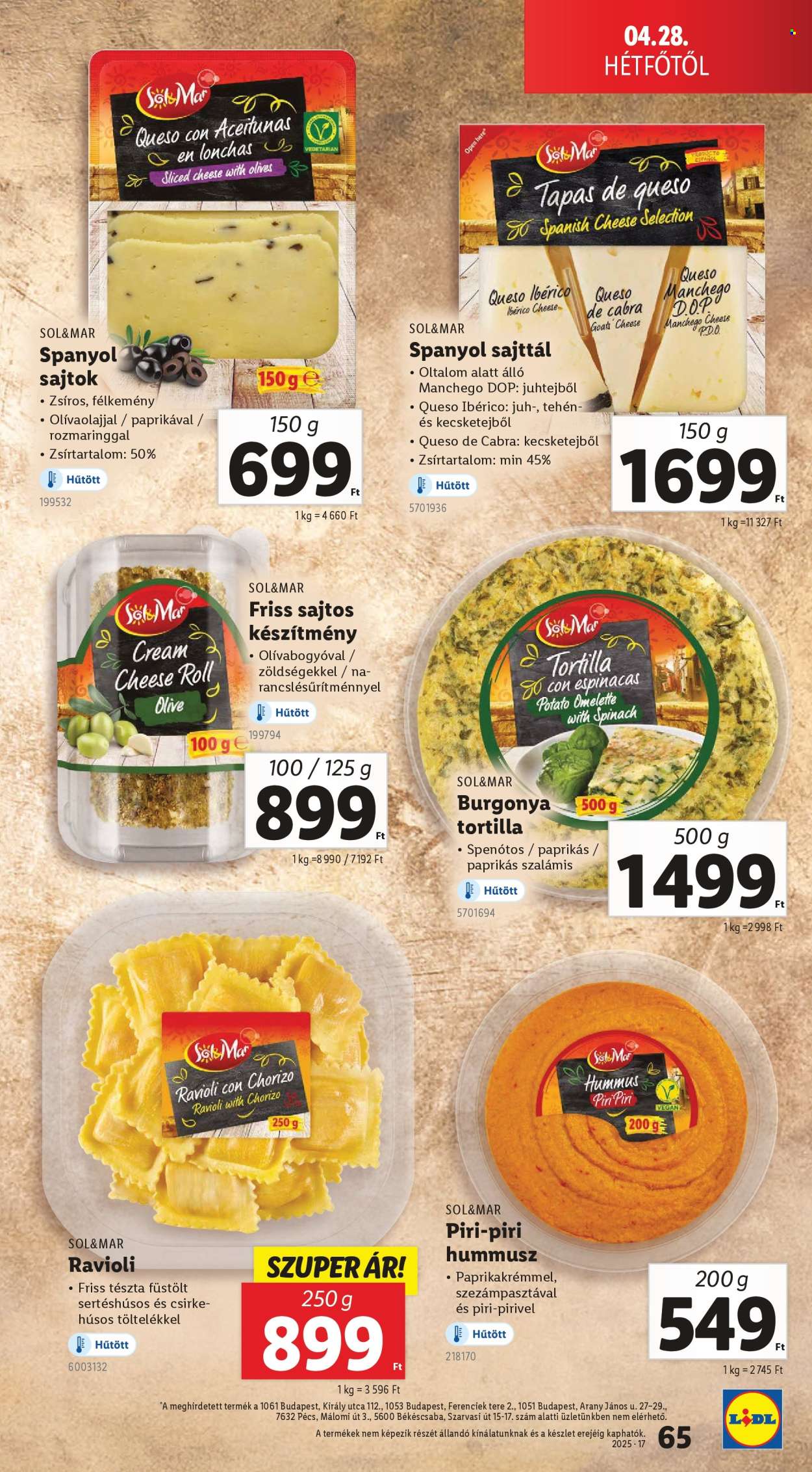 Lidl akciós újságok - 2025.04.24 - 2025.04.29. Oldal 65