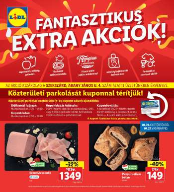 Újság Lidl - 2025.04.24 - 2025.04.27.