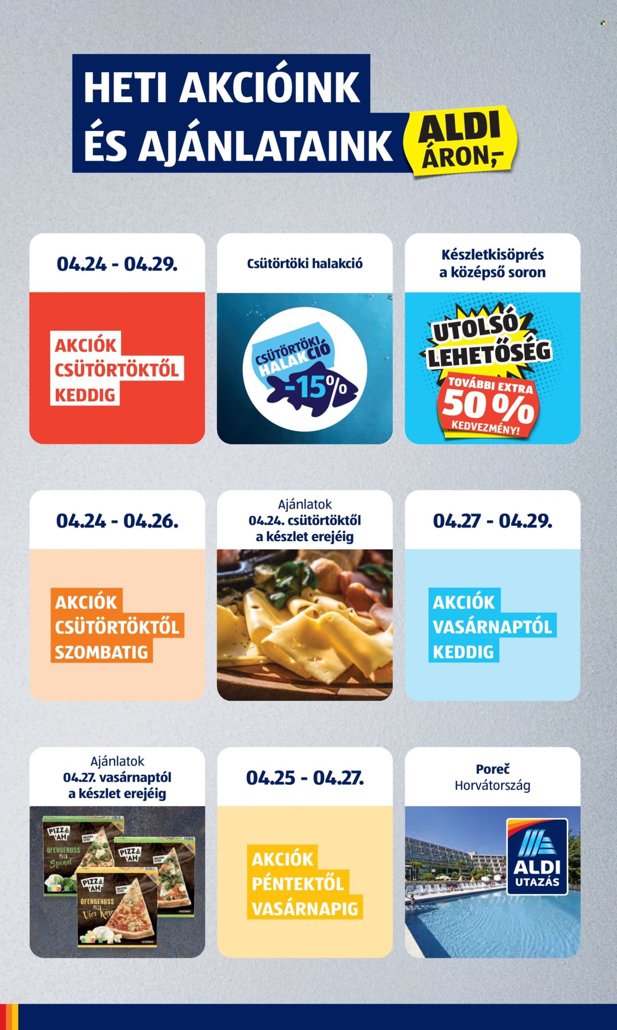 Aldi akciós újságok - 2025.04.24 - 2025.04.29. Oldal 2