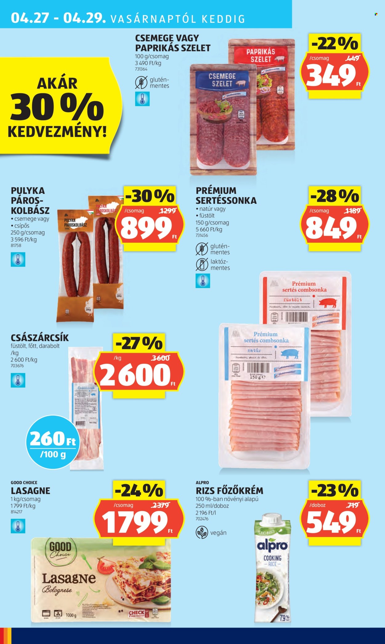 Aldi akciós újságok - 2025.04.24 - 2025.04.29. Oldal 30