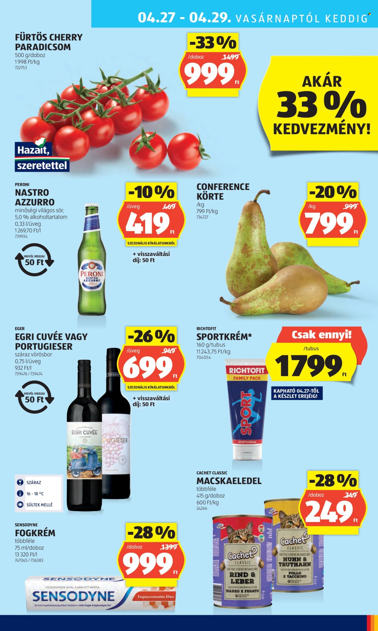 Aldi akciós újságok - 2025.04.24 - 2025.04.29. Oldal 33