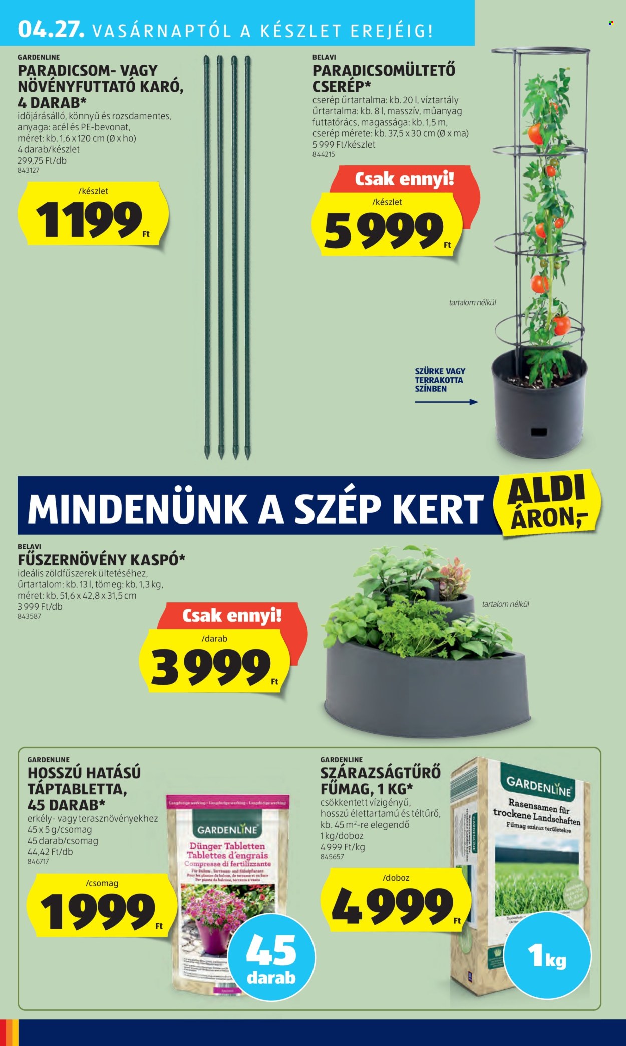 Aldi akciós újságok - 2025.04.24 - 2025.04.29. Oldal 42