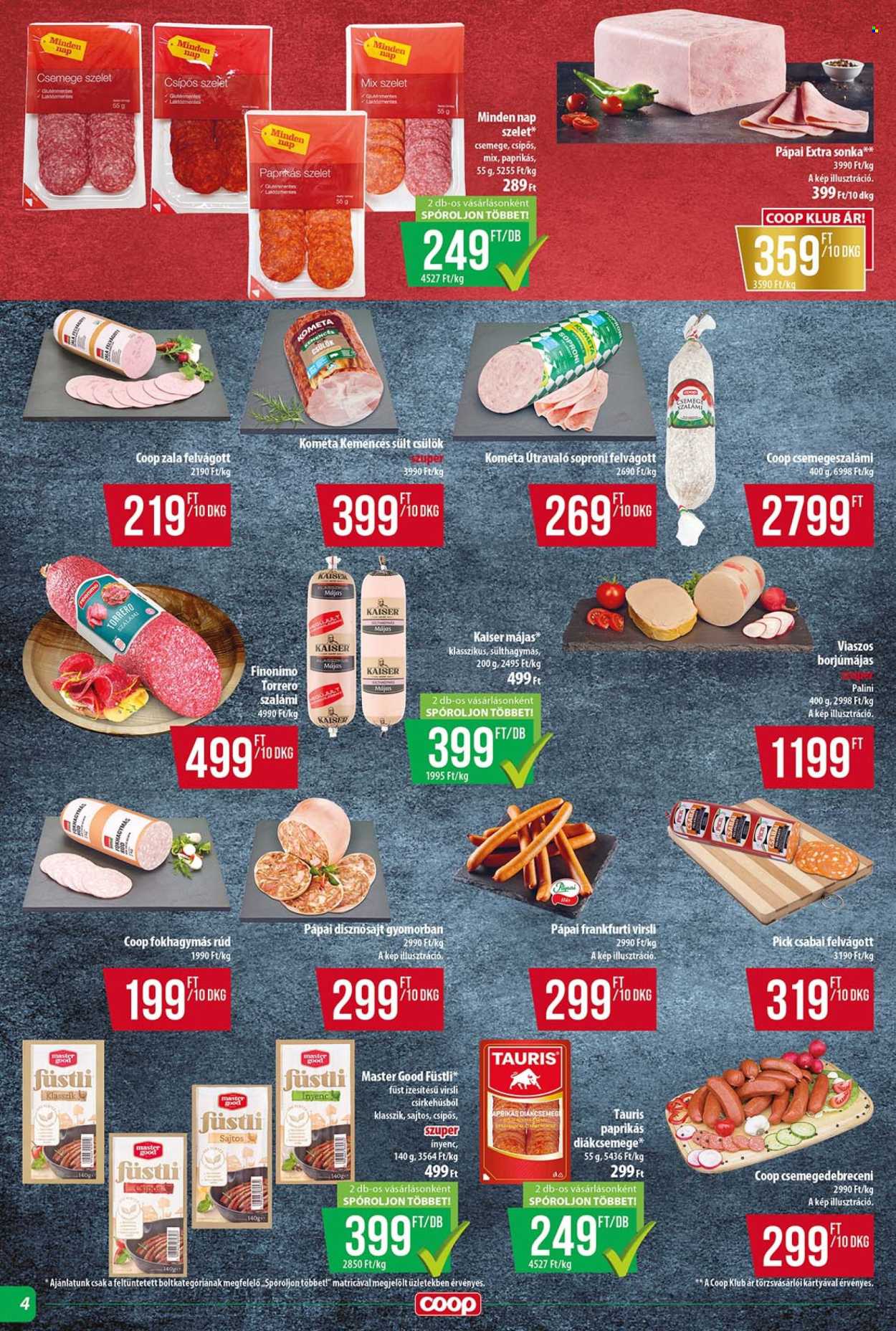 Coop akciós újságok - 2025.04.24 - 2025.04.30. Oldal 4