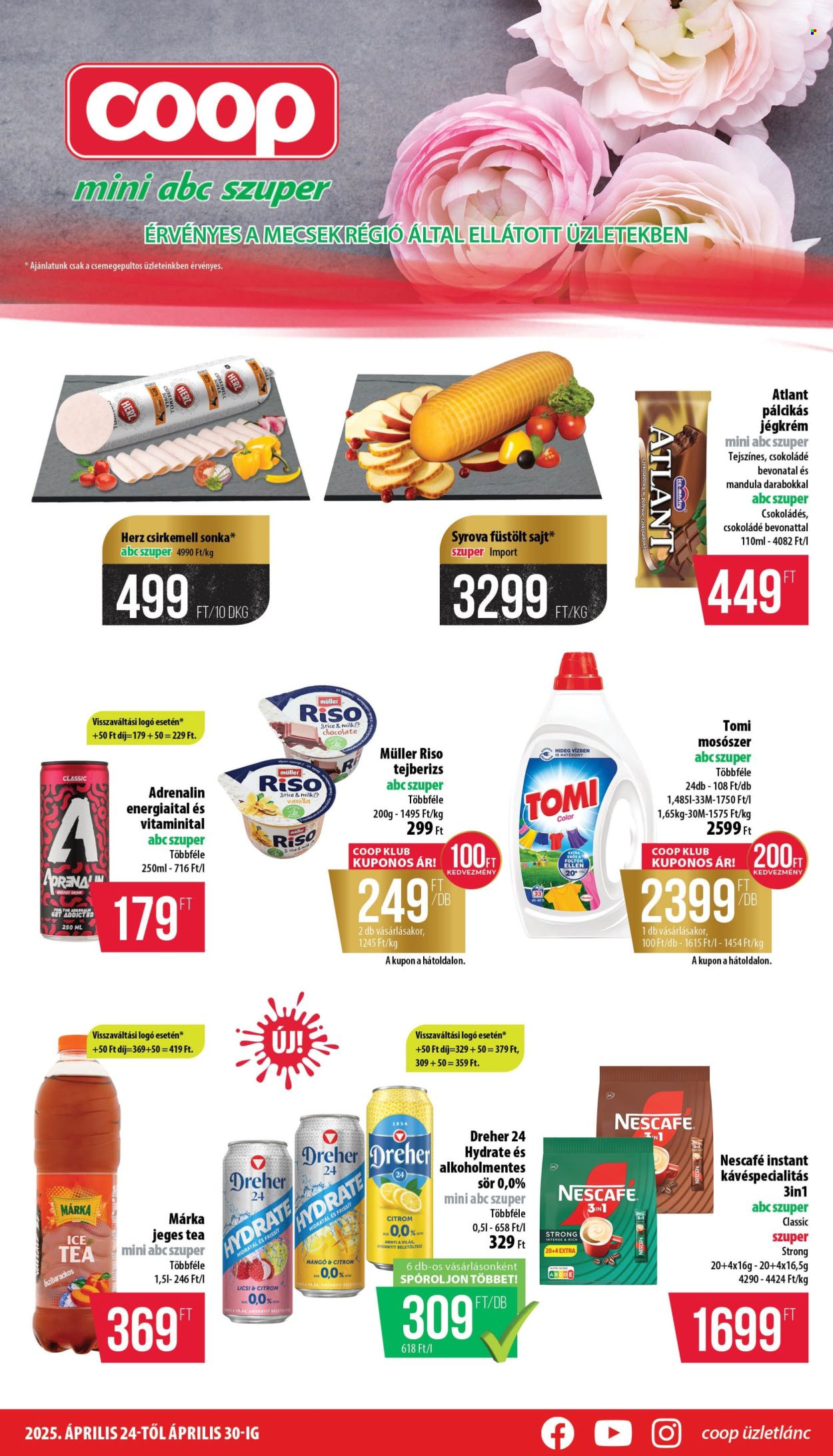 Coop akciós újságok - 2025.04.24 - 2025.04.30. Oldal 1