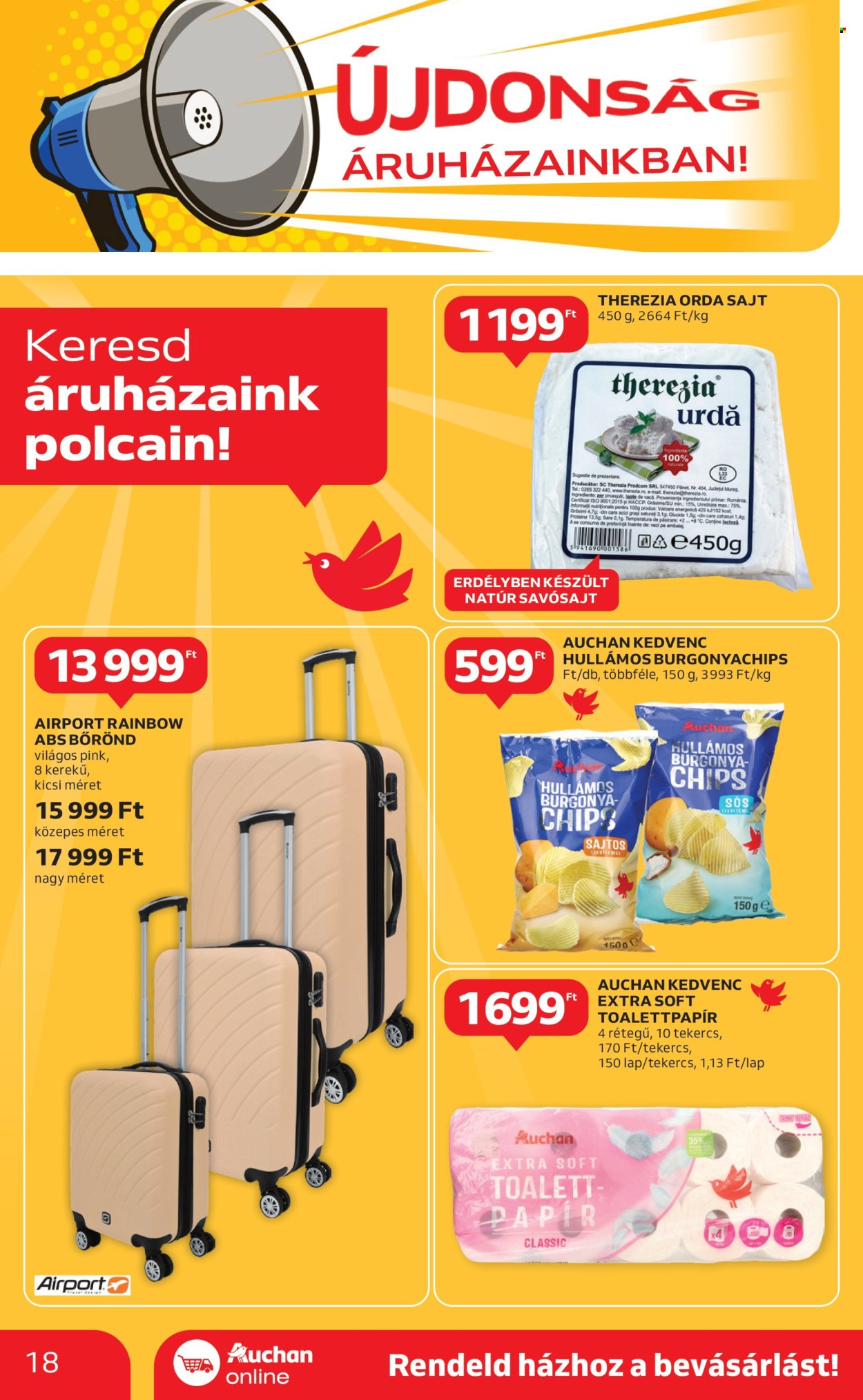 Auchan akciós újságok - 2025.04.24 - 2025.04.30. Oldal 18