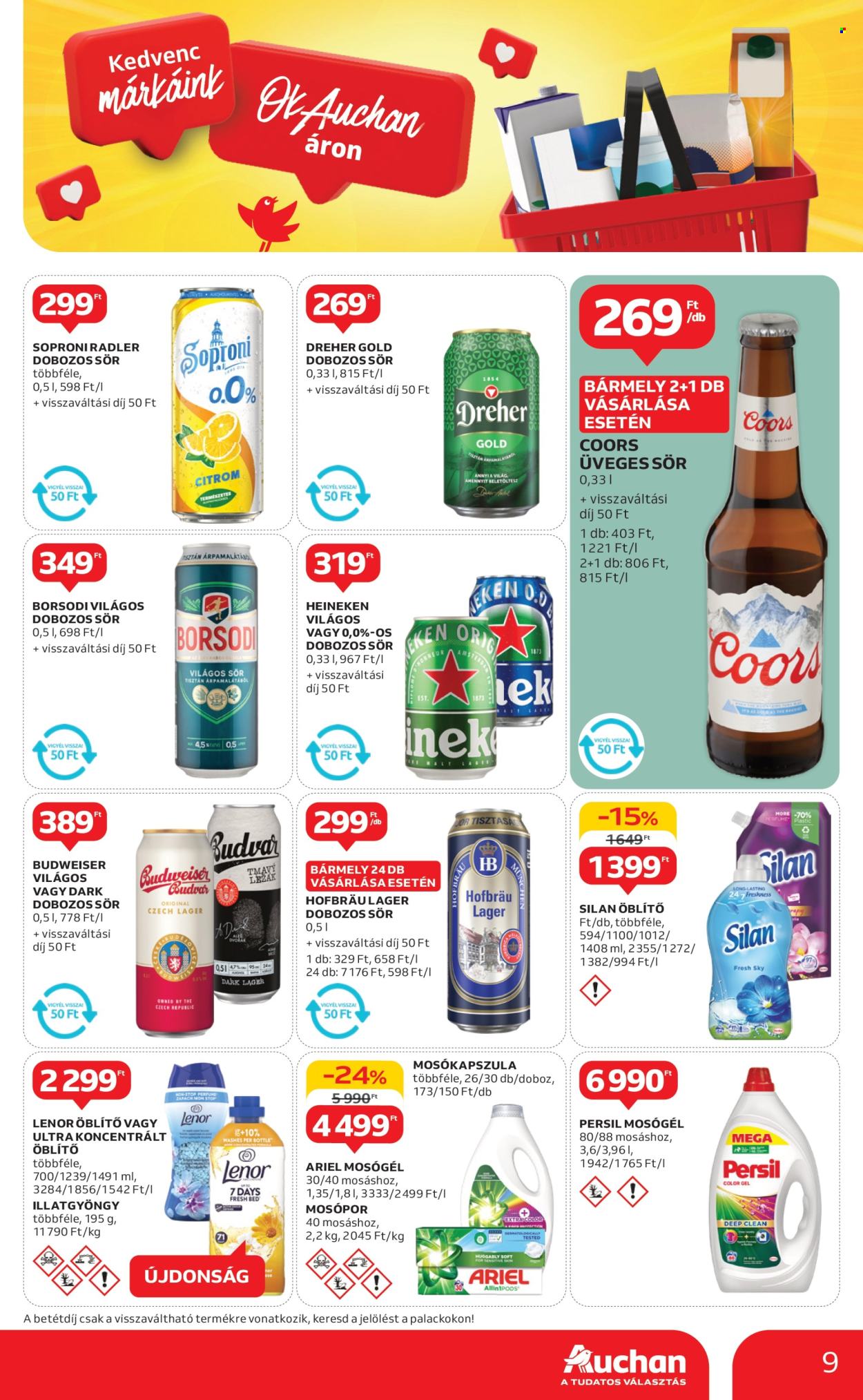 Auchan akciós újságok - 2025.04.24 - 2025.05.07. Oldal 9