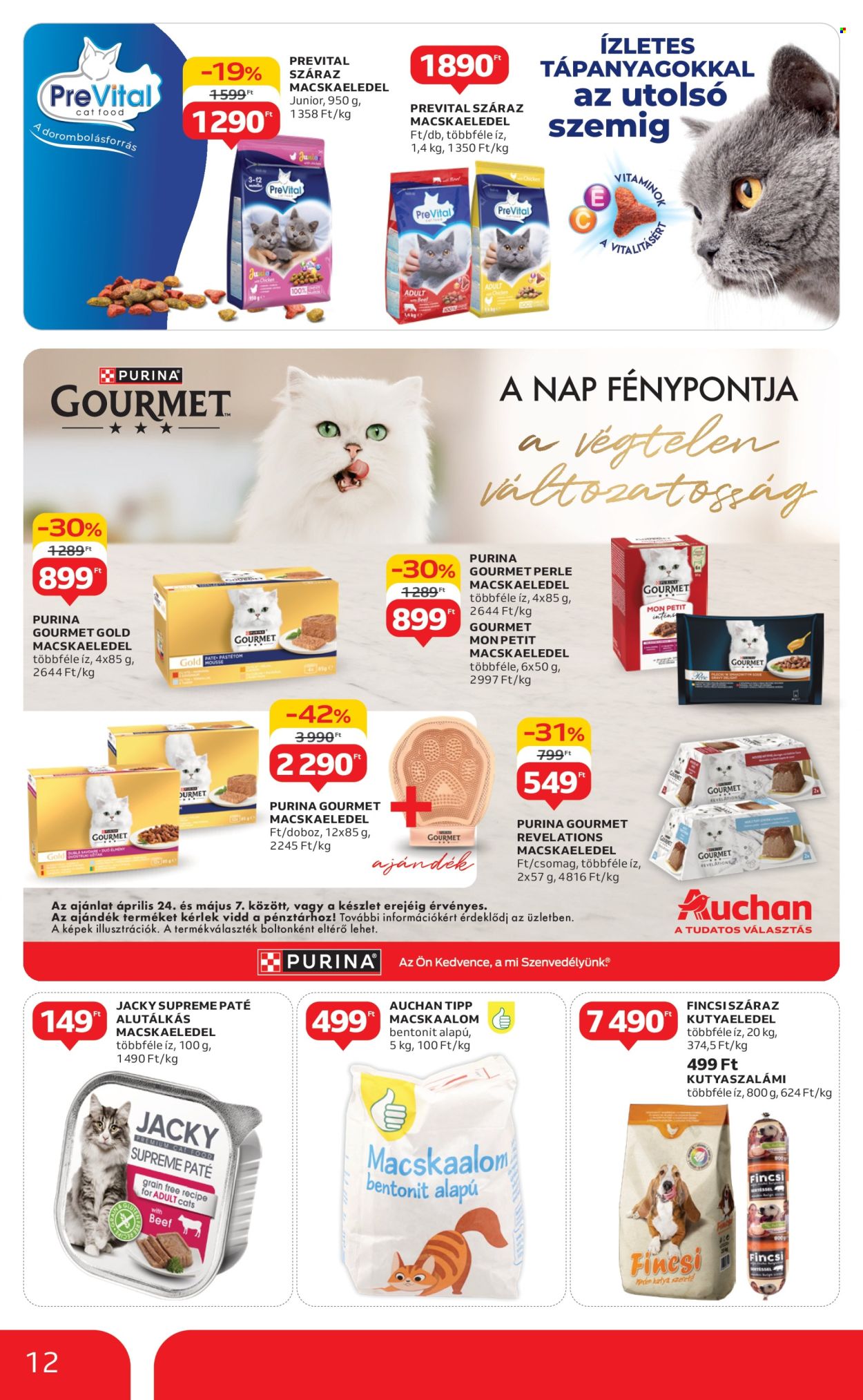 Auchan akciós újságok - 2025.04.24 - 2025.05.07. Oldal 12