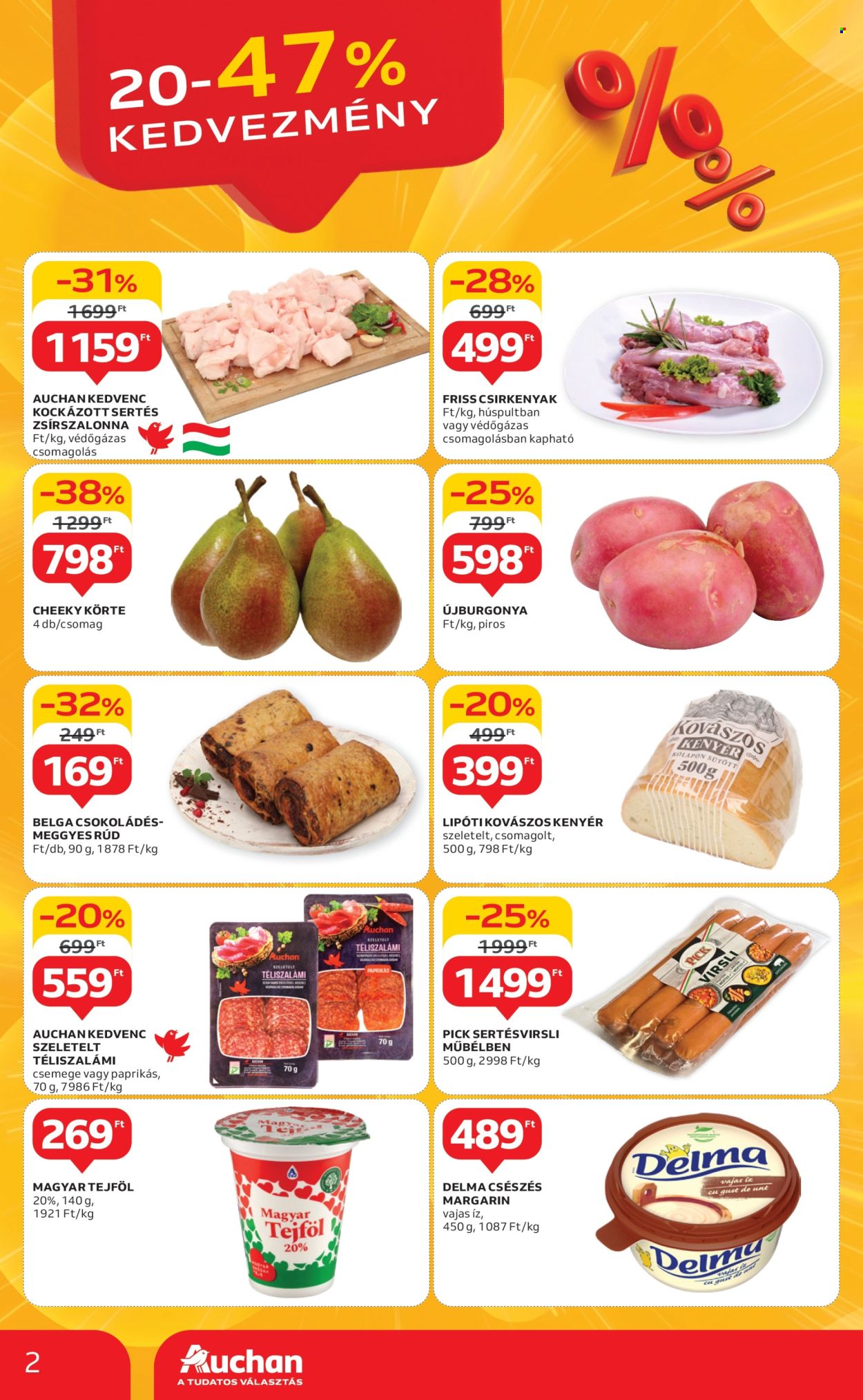 Auchan akciós újságok - 2025.04.24 - 2025.04.30. Oldal 2