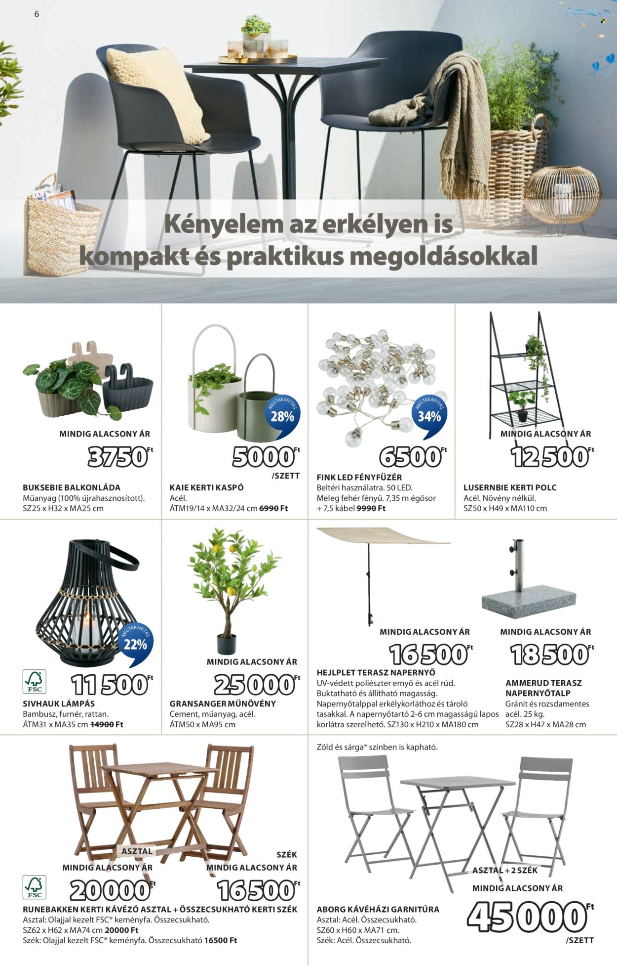 JYSK akciós újságok. Oldal 7