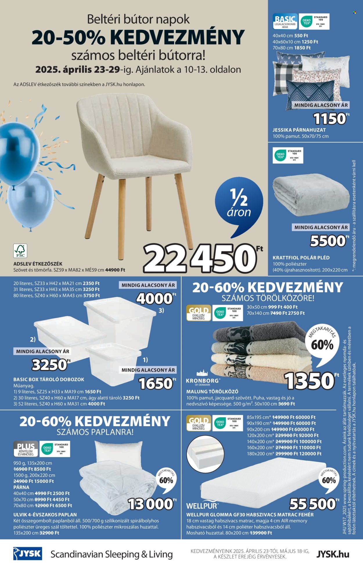 JYSK akciós újságok. Oldal 25